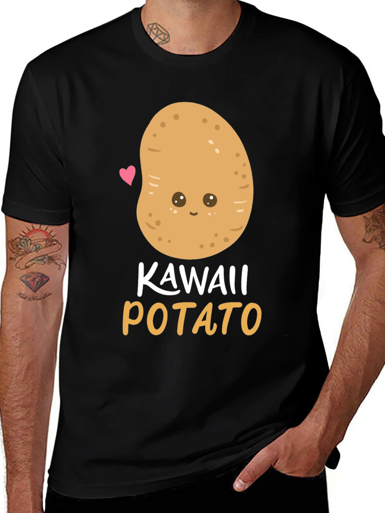 Kawaii Potato Graphic Tee - Unisex Comfort