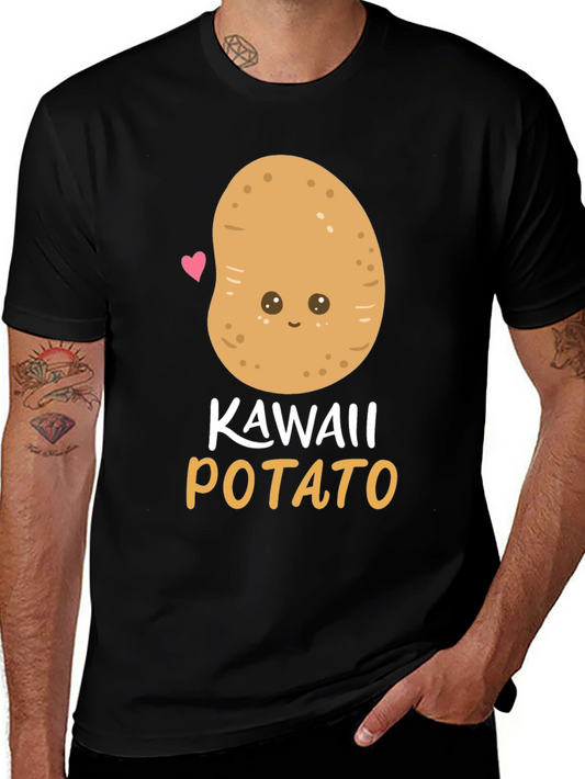 Kawaii Potato Graphic Tee - Unisex Comfort
