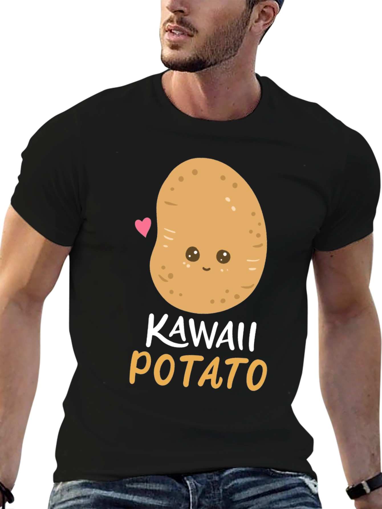 Kawaii Potato Graphic Tee - Unisex Comfort