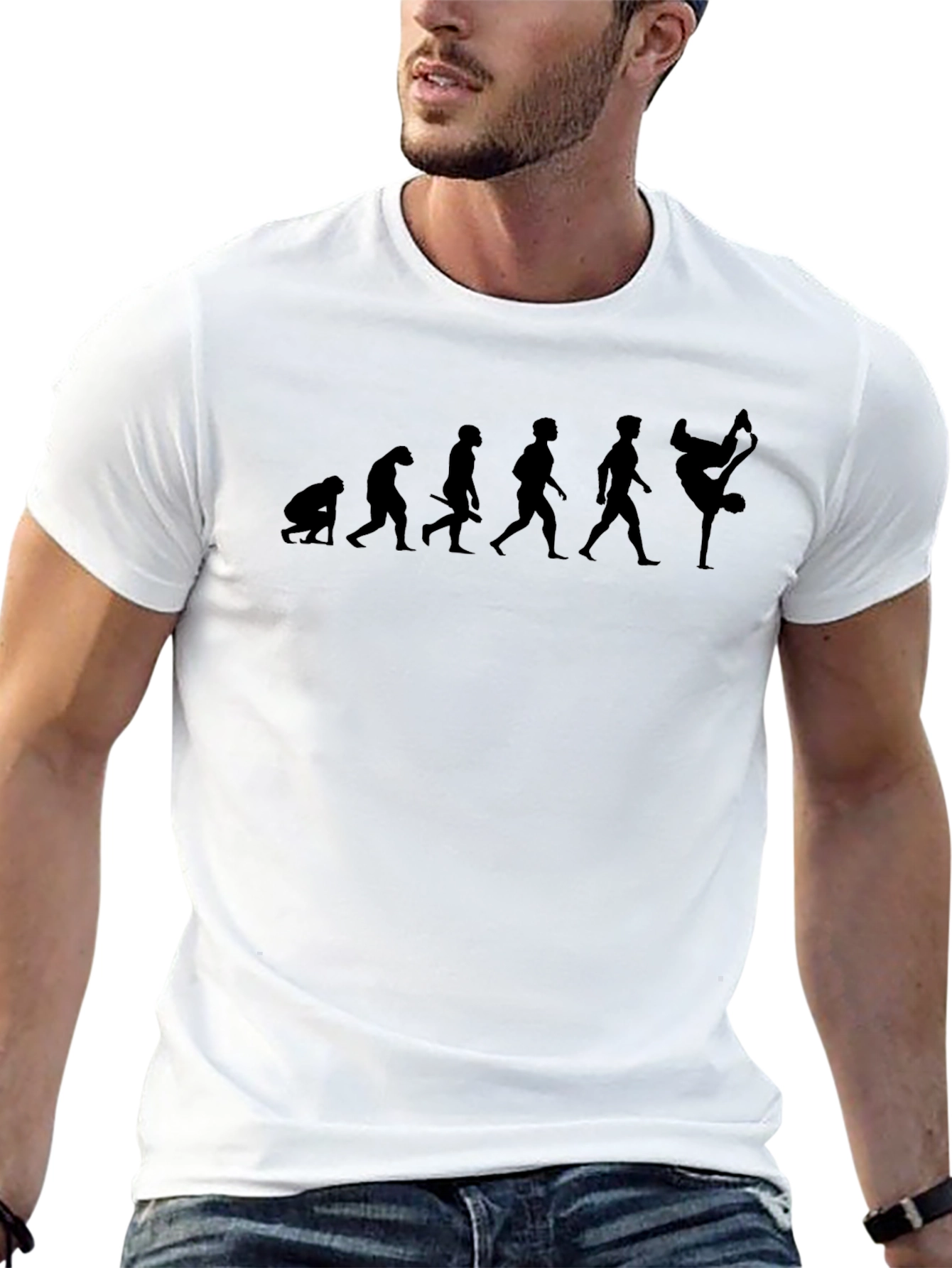 Evolution of Dance Black Graphic Tee