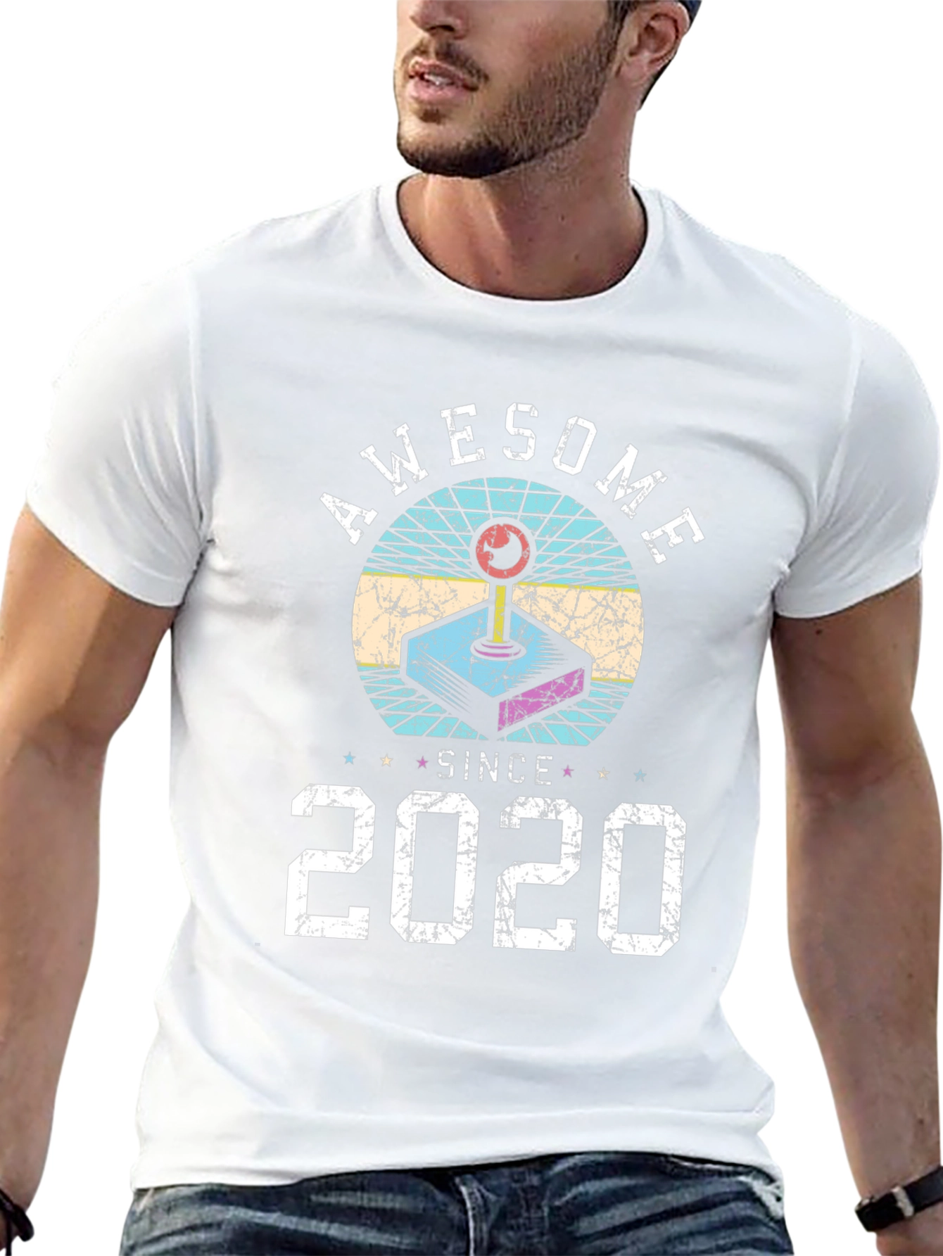 Awesome Since 2020 Gamer T-Shirt