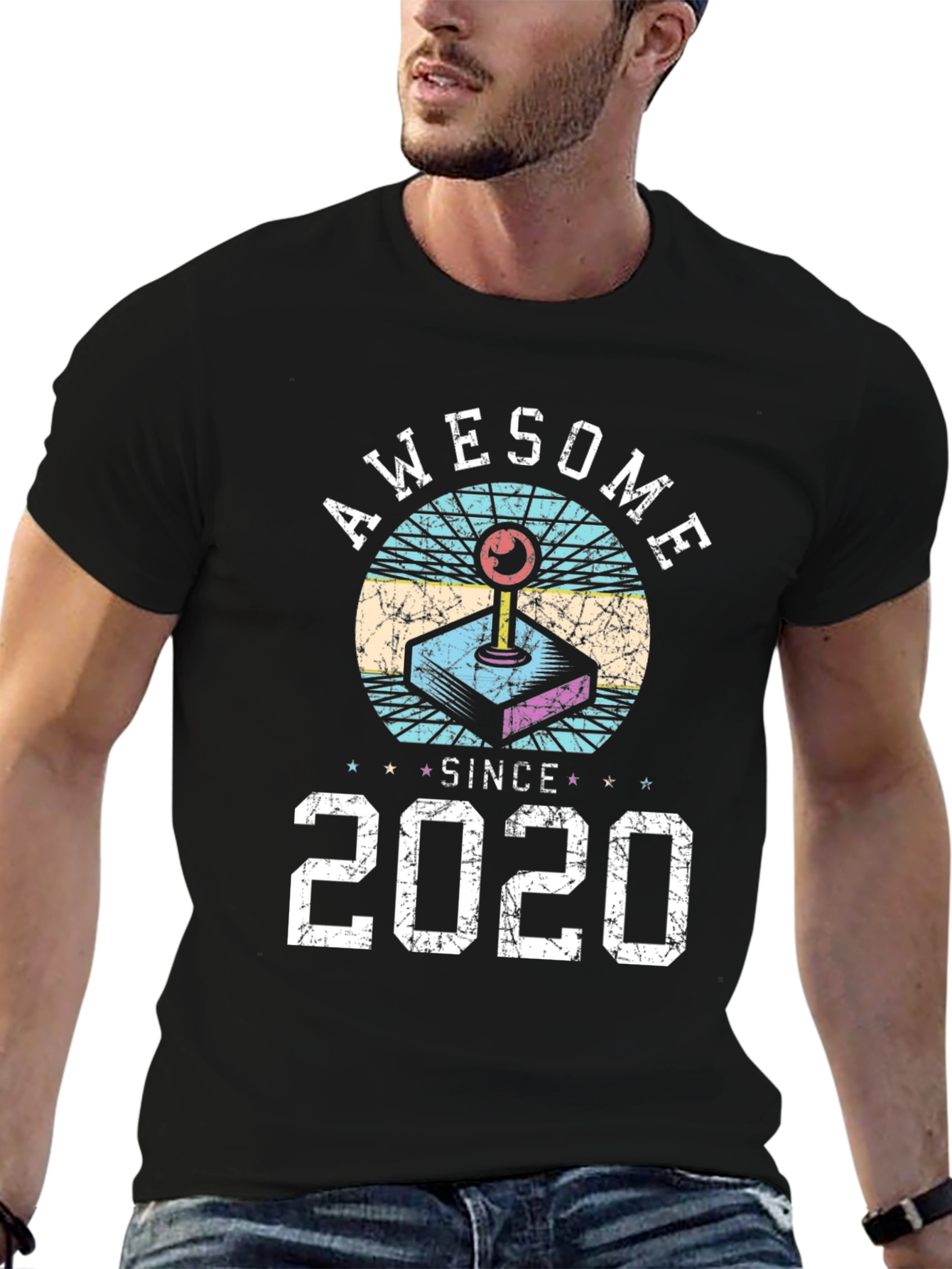 Awesome Since 2020 Gamer T-Shirt
