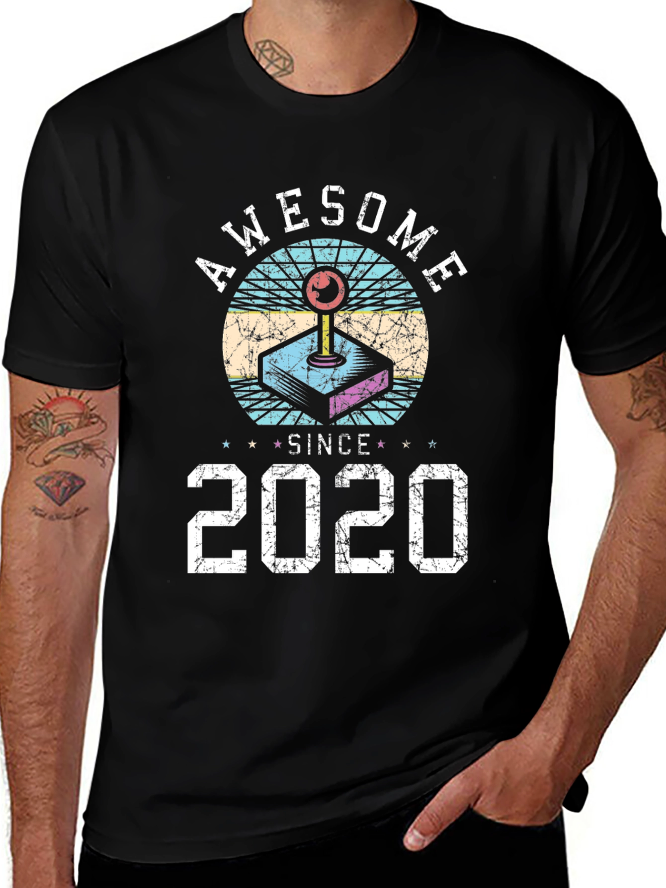Awesome Since 2020 Gamer T-Shirt