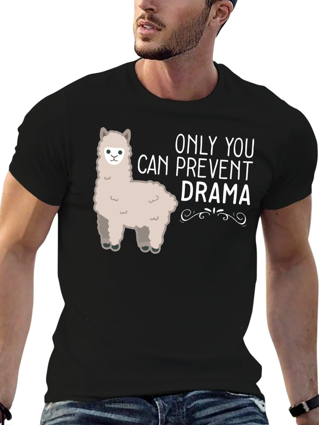 Only You Can Prevent Drama Alpaca Tee