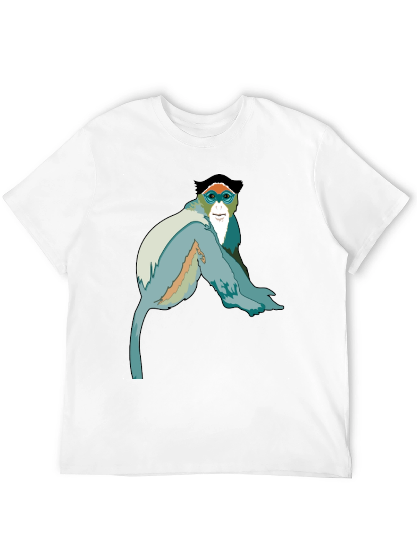 Monkey Graphic Black T-Shirt