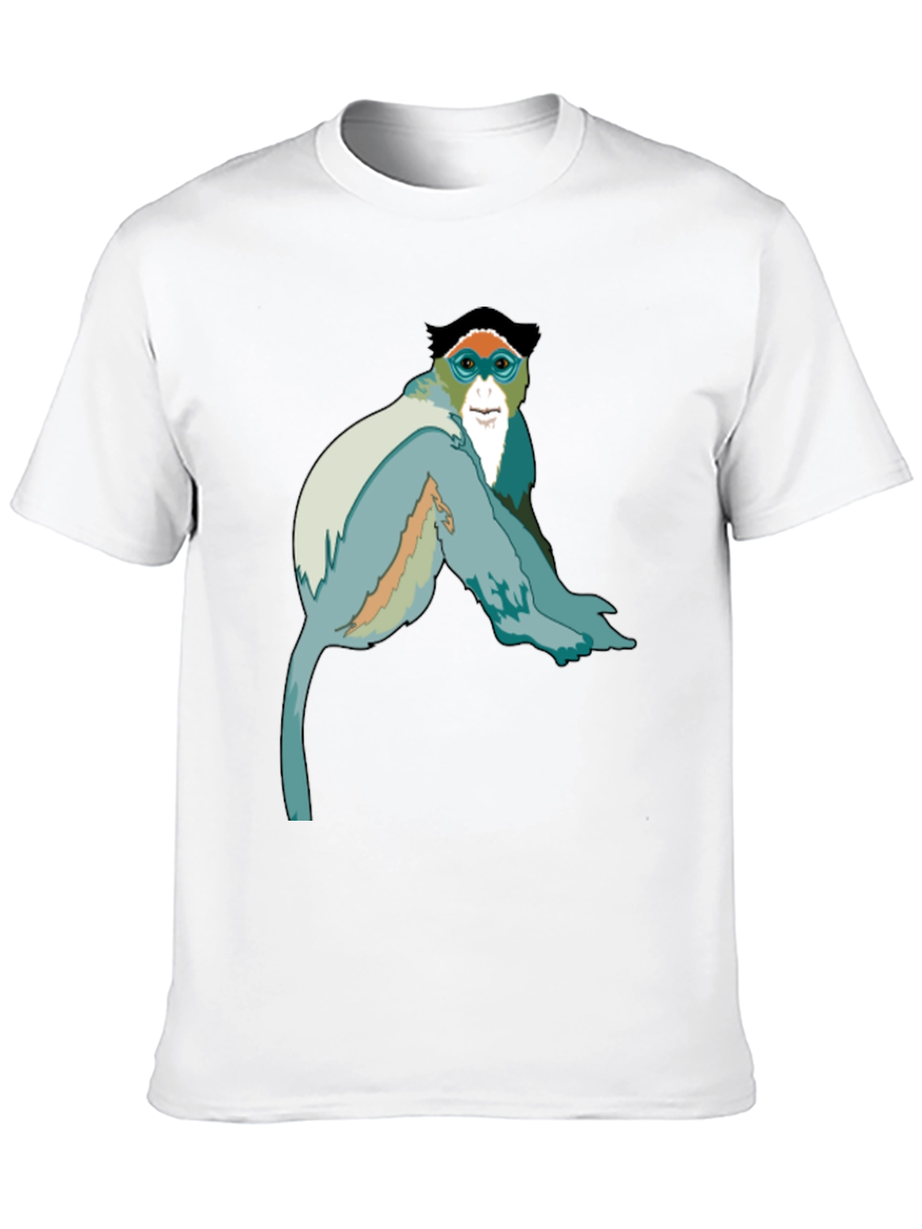 Monkey Graphic Black T-Shirt