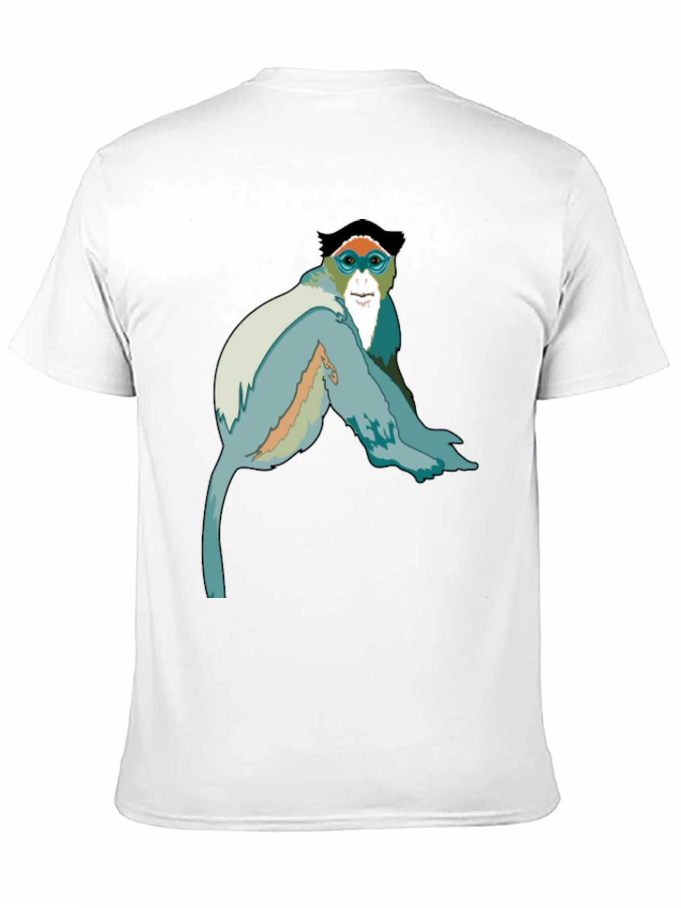Monkey Graphic Black T-Shirt
