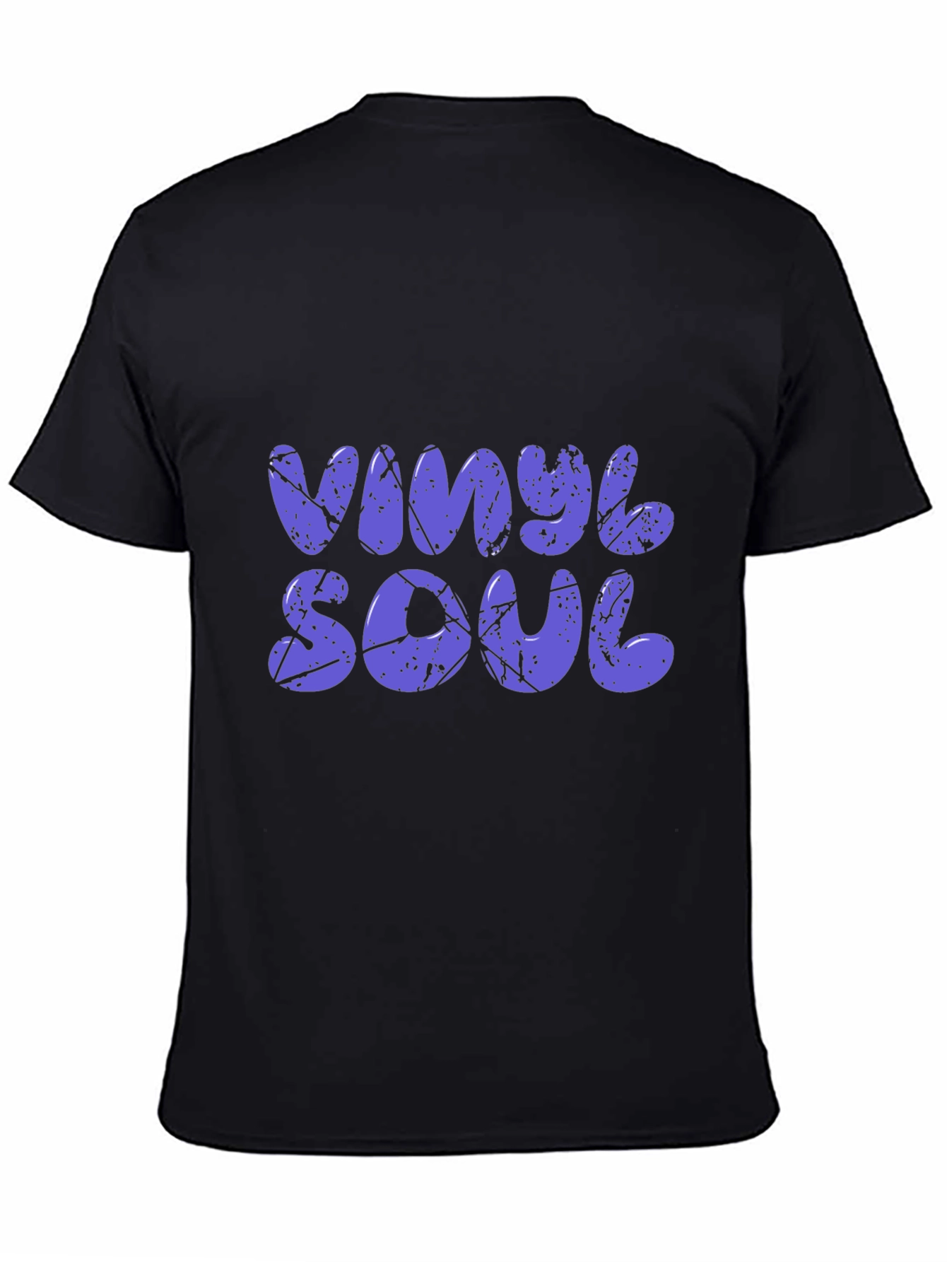 Vinyl Soul Graphic Black T-Shirt