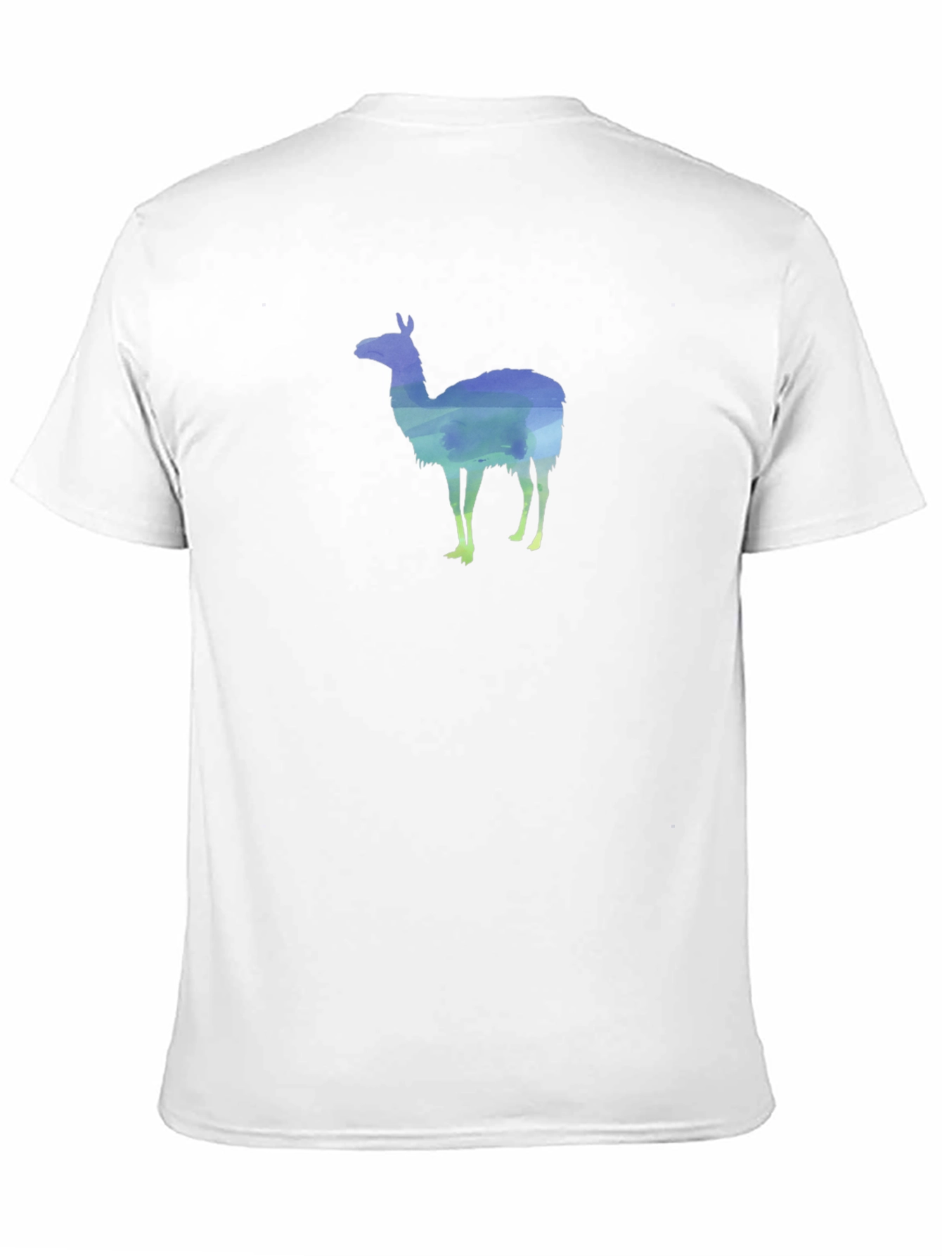 Llama Silhouette Graphic Tee - Black T-Shirt