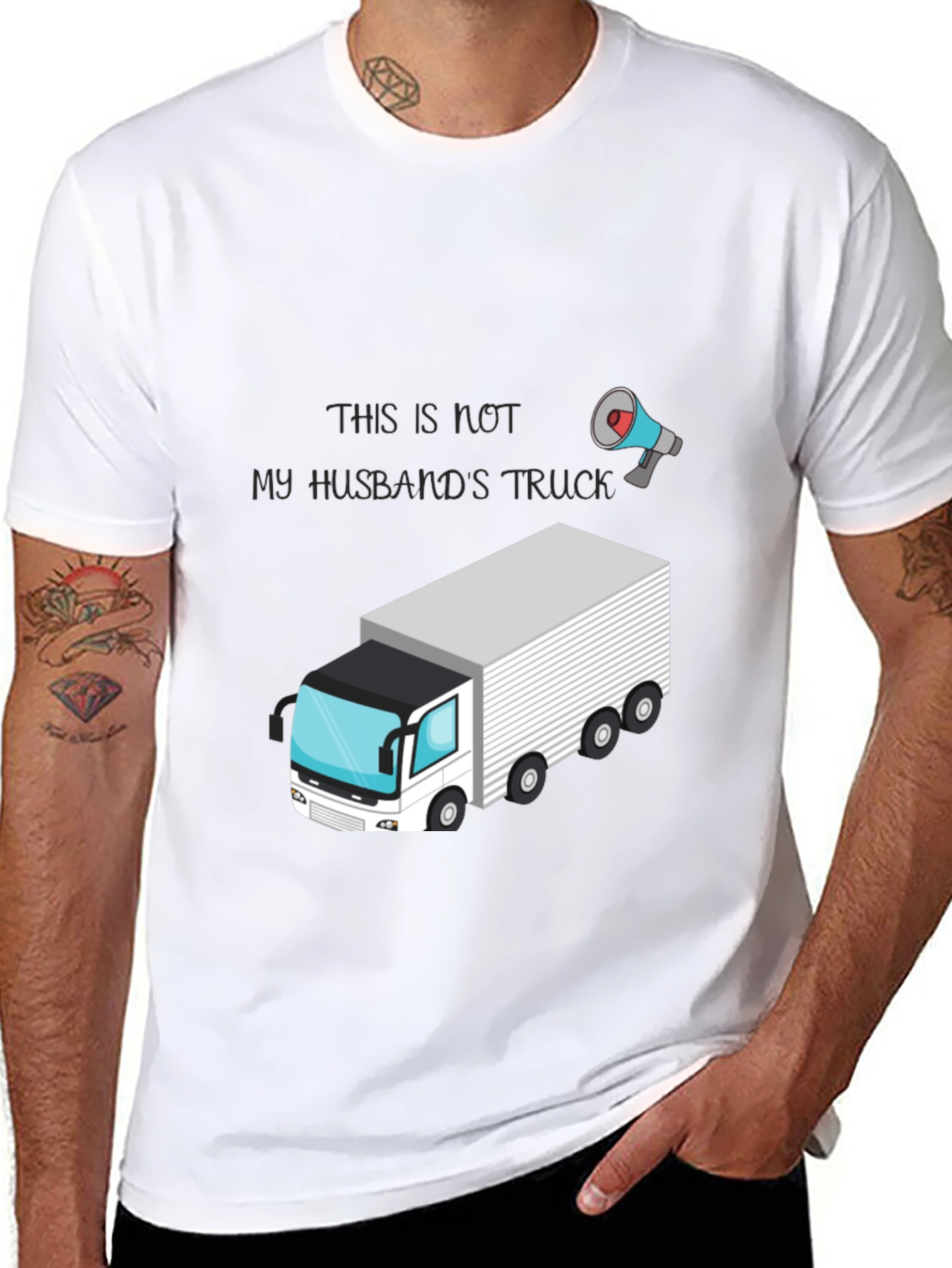 Husbands Truck T-Shirt - Novelty Tee