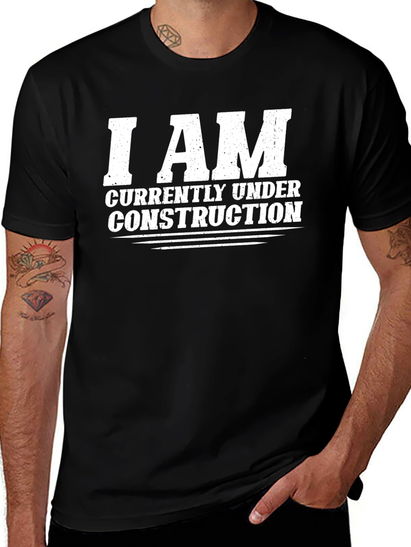 I AM Currently Under Construction Graphic T-Shirt