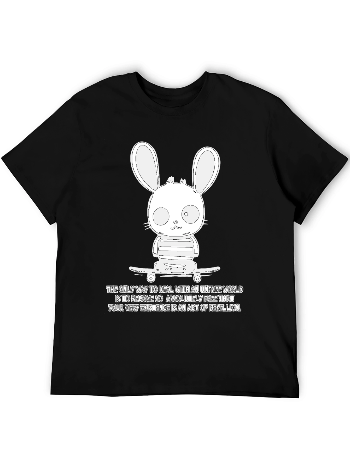 Rebellious Bunny T-Shirt - Unisex