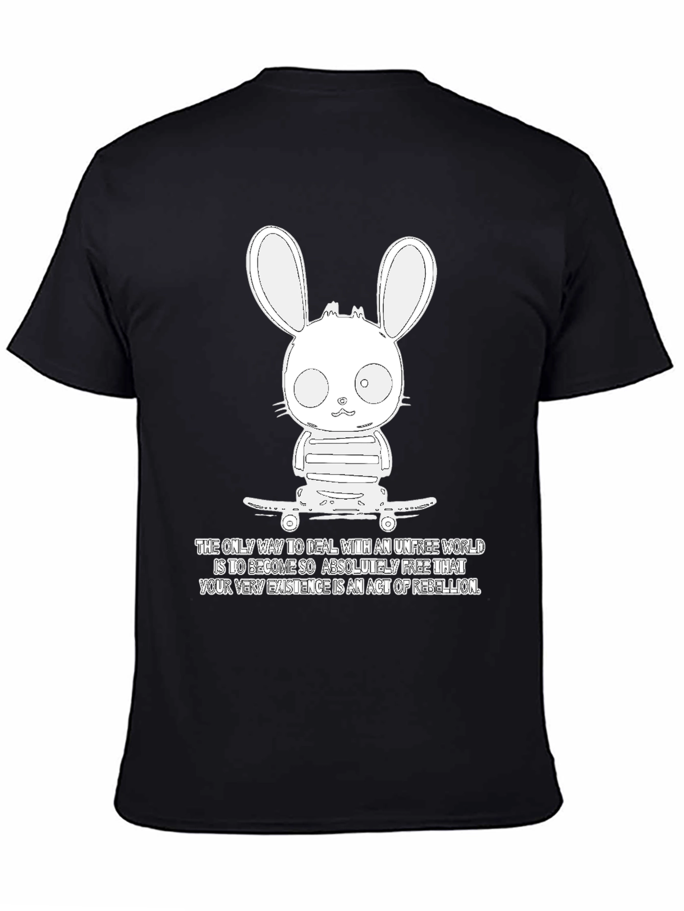 Rebellious Bunny T-Shirt - Unisex