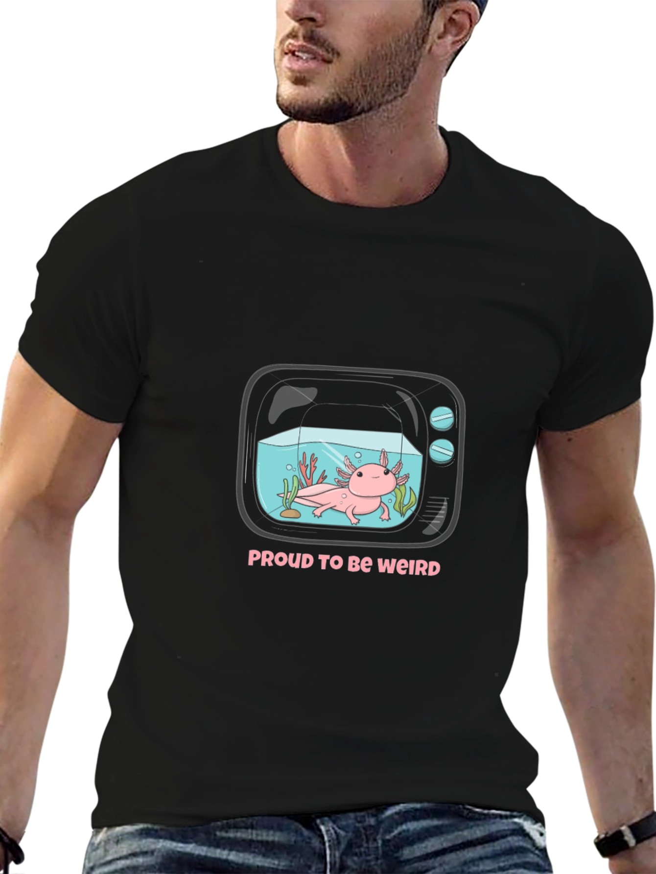 Proud to be Weird Axolotl Tee