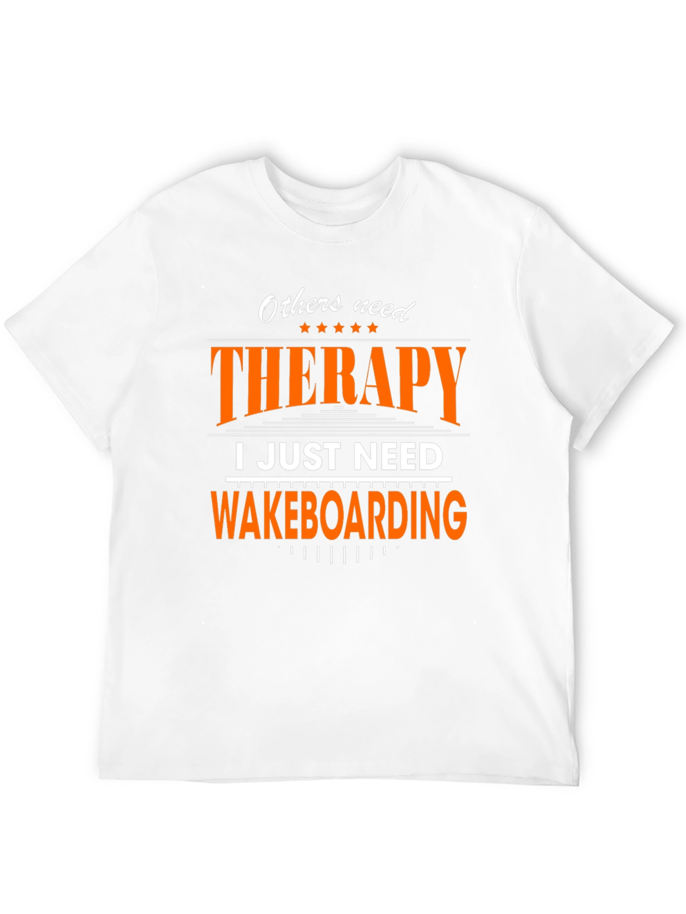 Wakeboarding Therapy T-Shirt - Funny Water Sports Tee