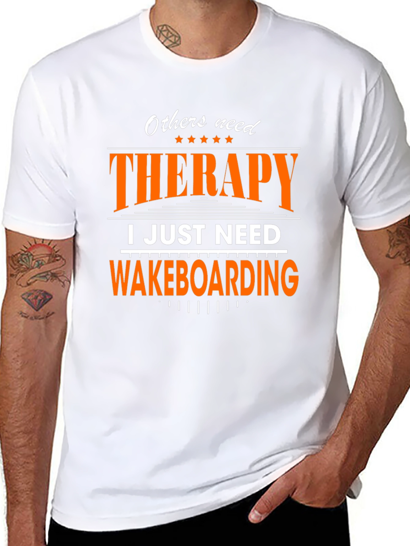 Wakeboarding Therapy T-Shirt - Funny Water Sports Tee