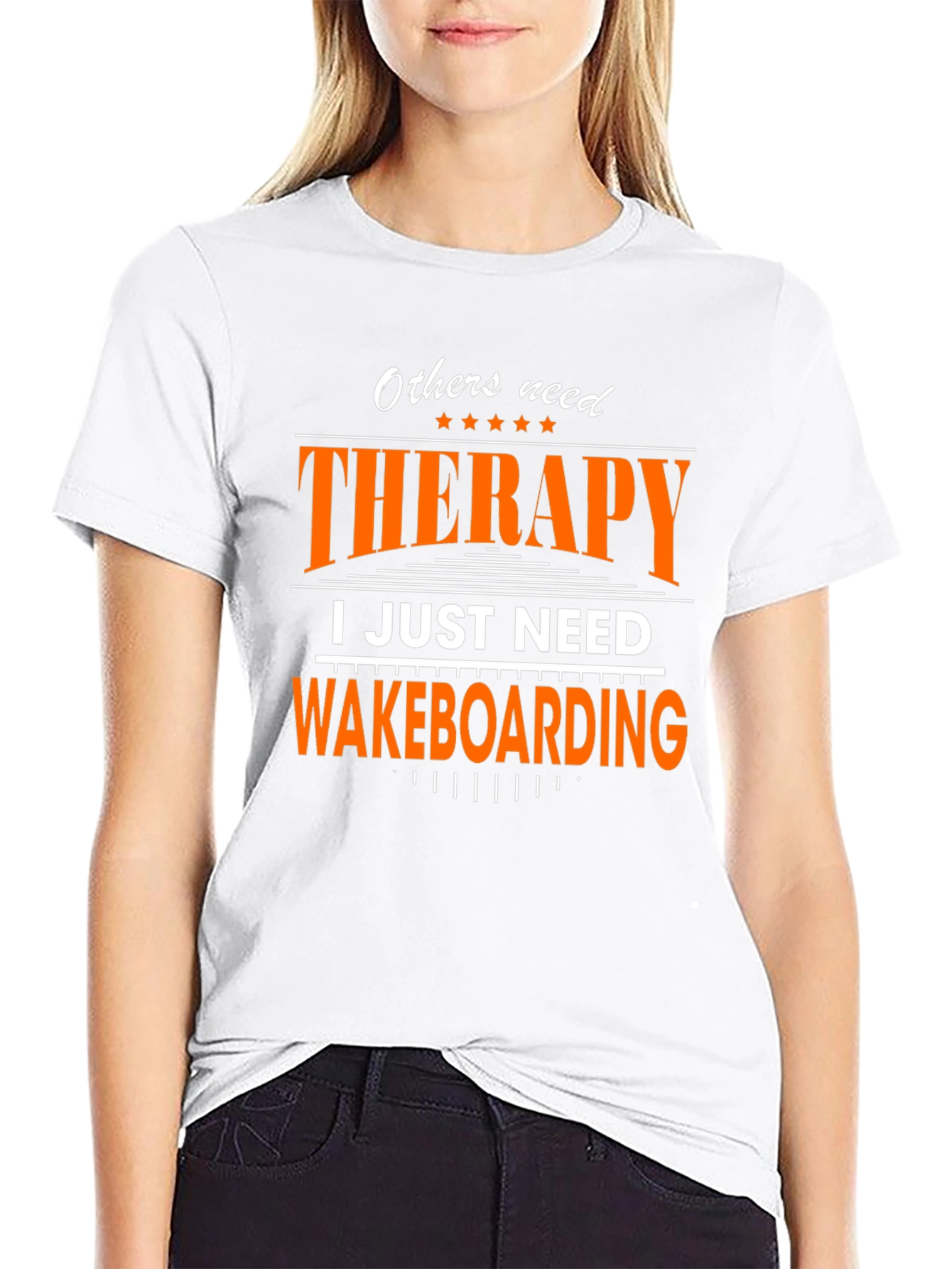 Wakeboarding Therapy T-Shirt - Funny Water Sports Tee