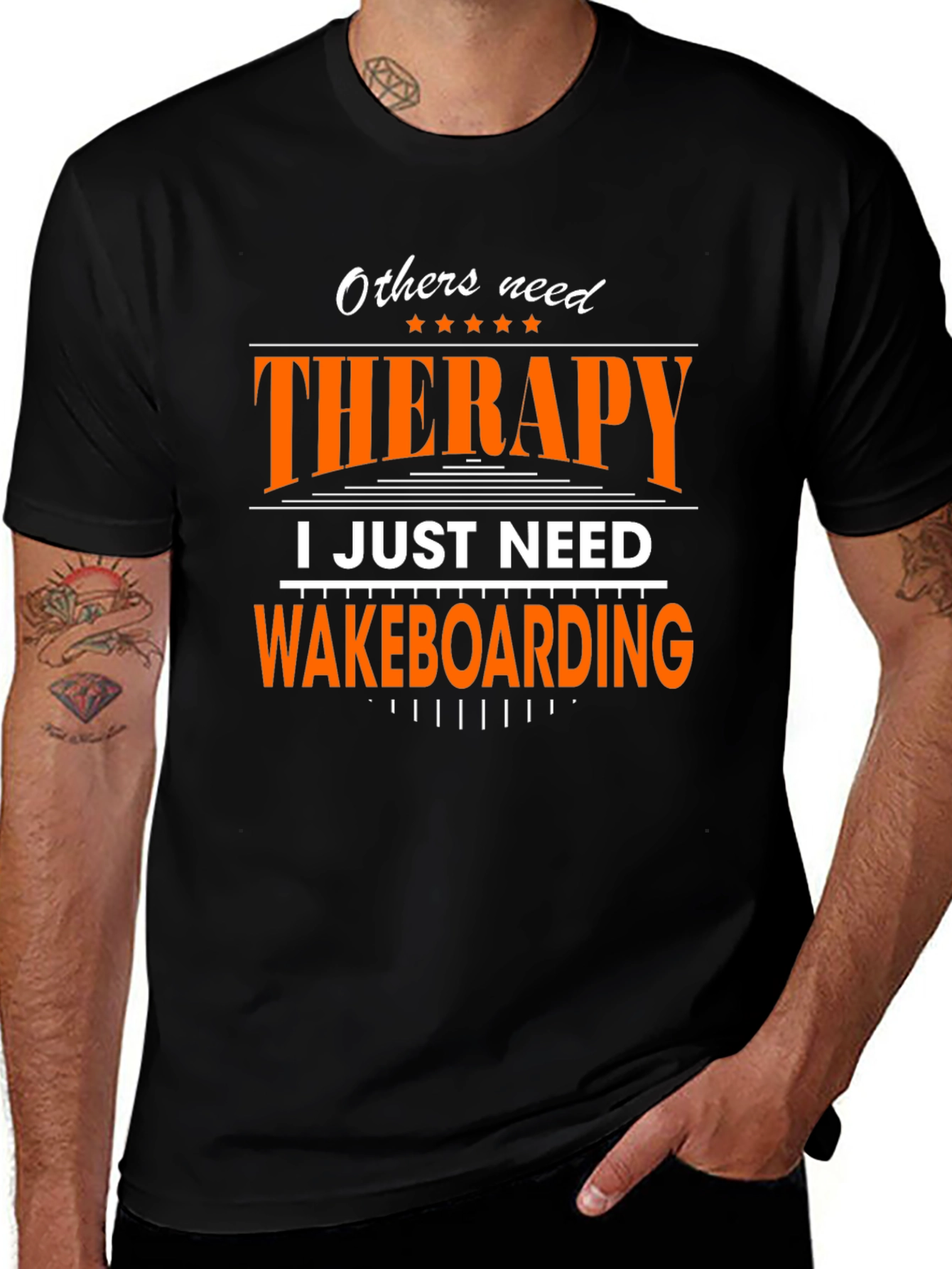 Wakeboarding Therapy T-Shirt - Funny Water Sports Tee