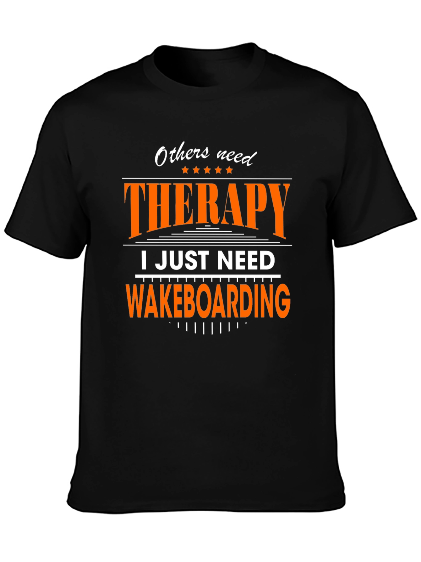 Wakeboarding Therapy T-Shirt - Funny Water Sports Tee
