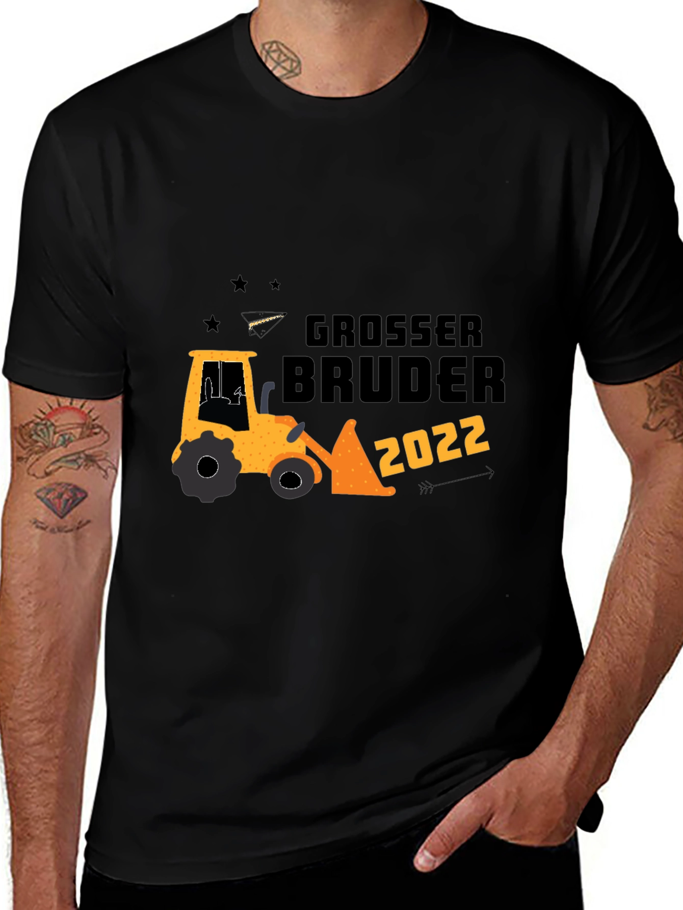 Grosser Bruder 2022 Kids Excavator T-Shirt
