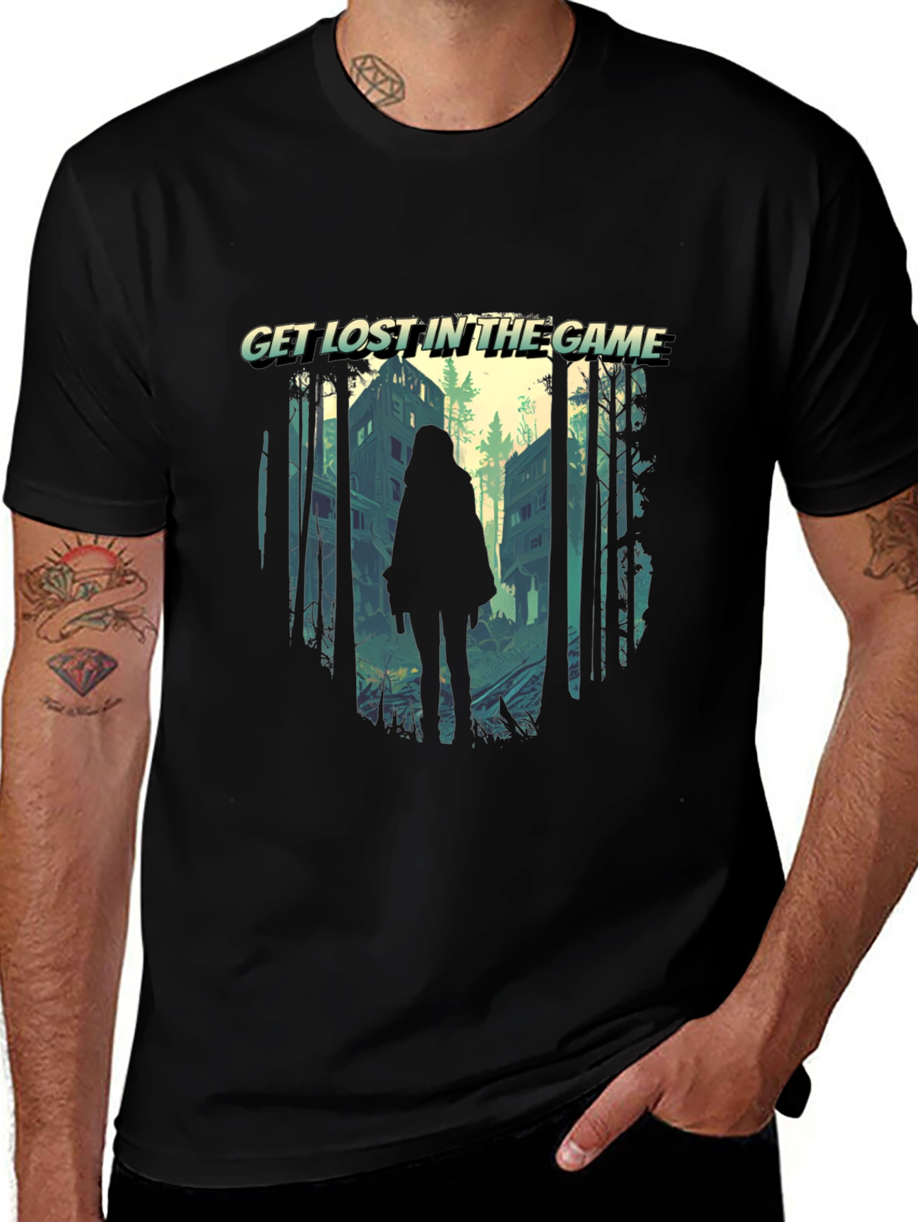 Get Lost in the Game Graphic T-Shirt