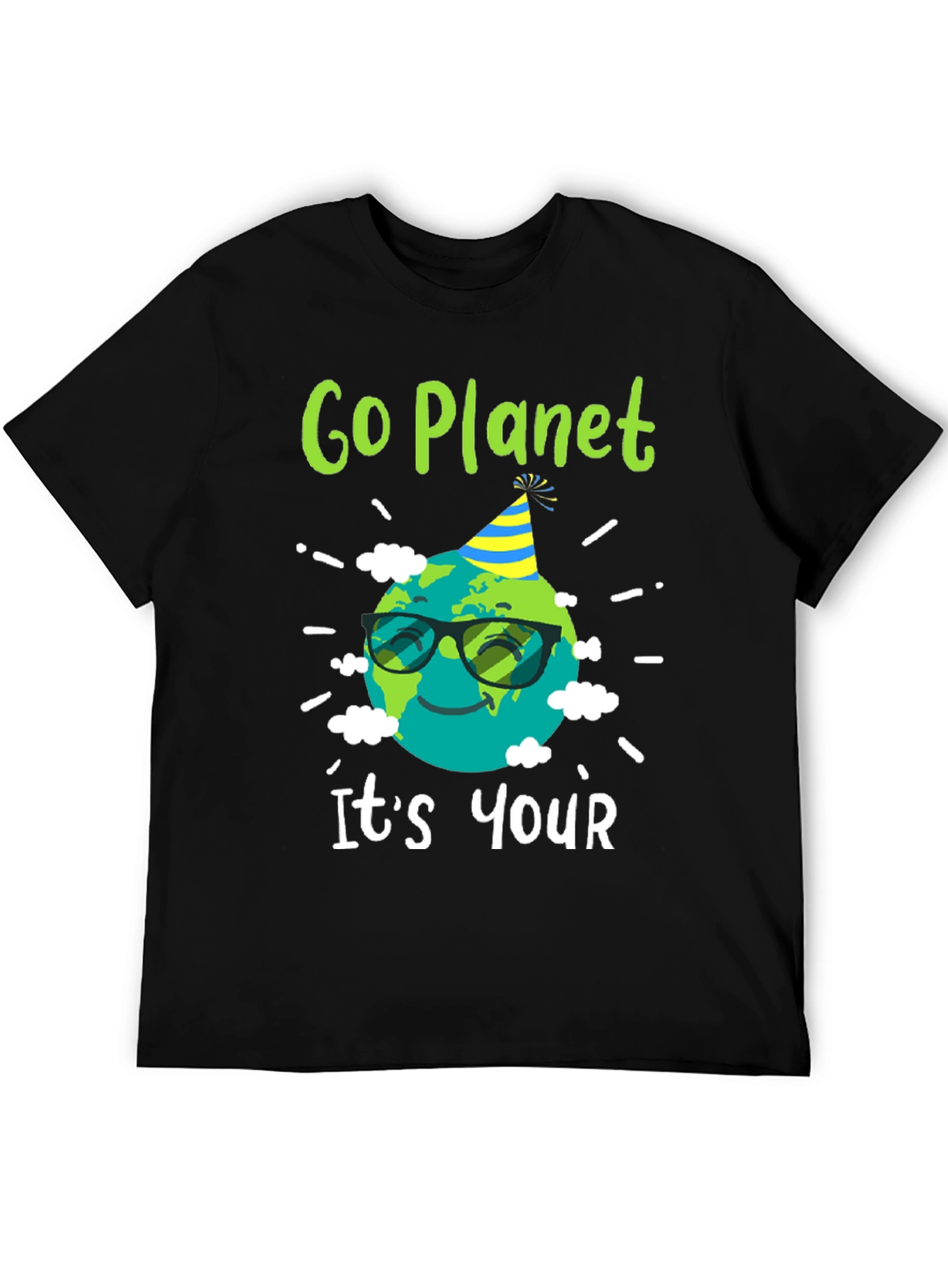 Go Planet Its Your Birthday Graphic Tee