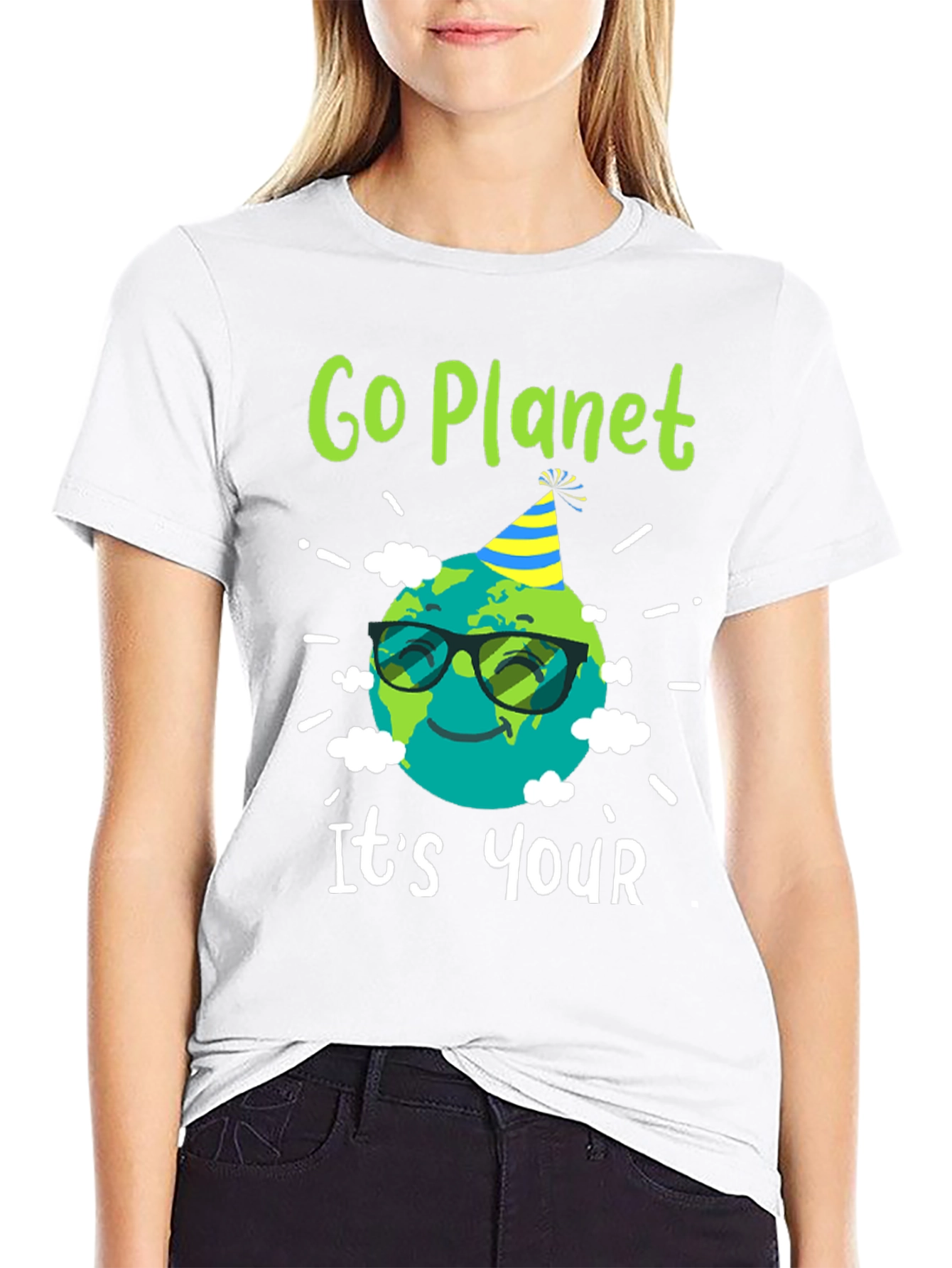 Go Planet Its Your Birthday Graphic Tee