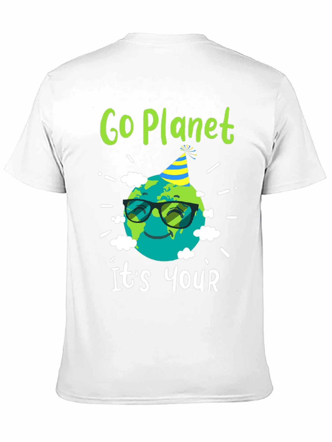 Go Planet Its Your Birthday Graphic Tee