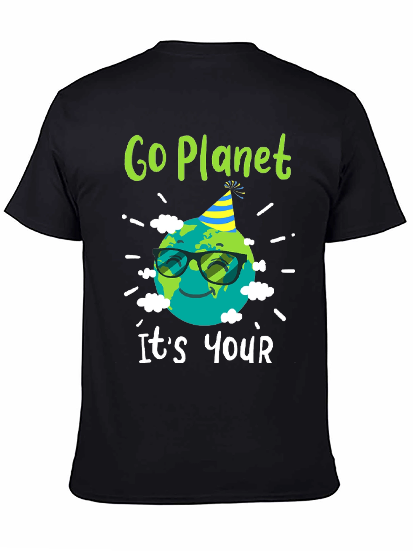 Go Planet Its Your Birthday Graphic Tee
