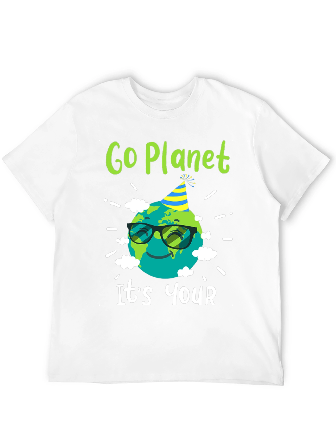 Go Planet Its Your Birthday Graphic Tee