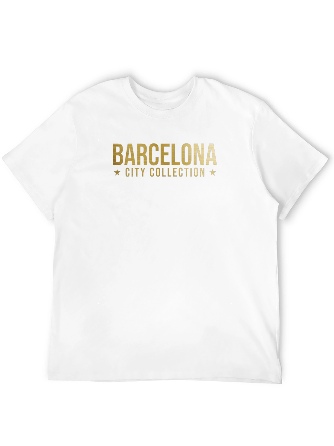 Barcelona City Collection Black Graphic T-Shirt