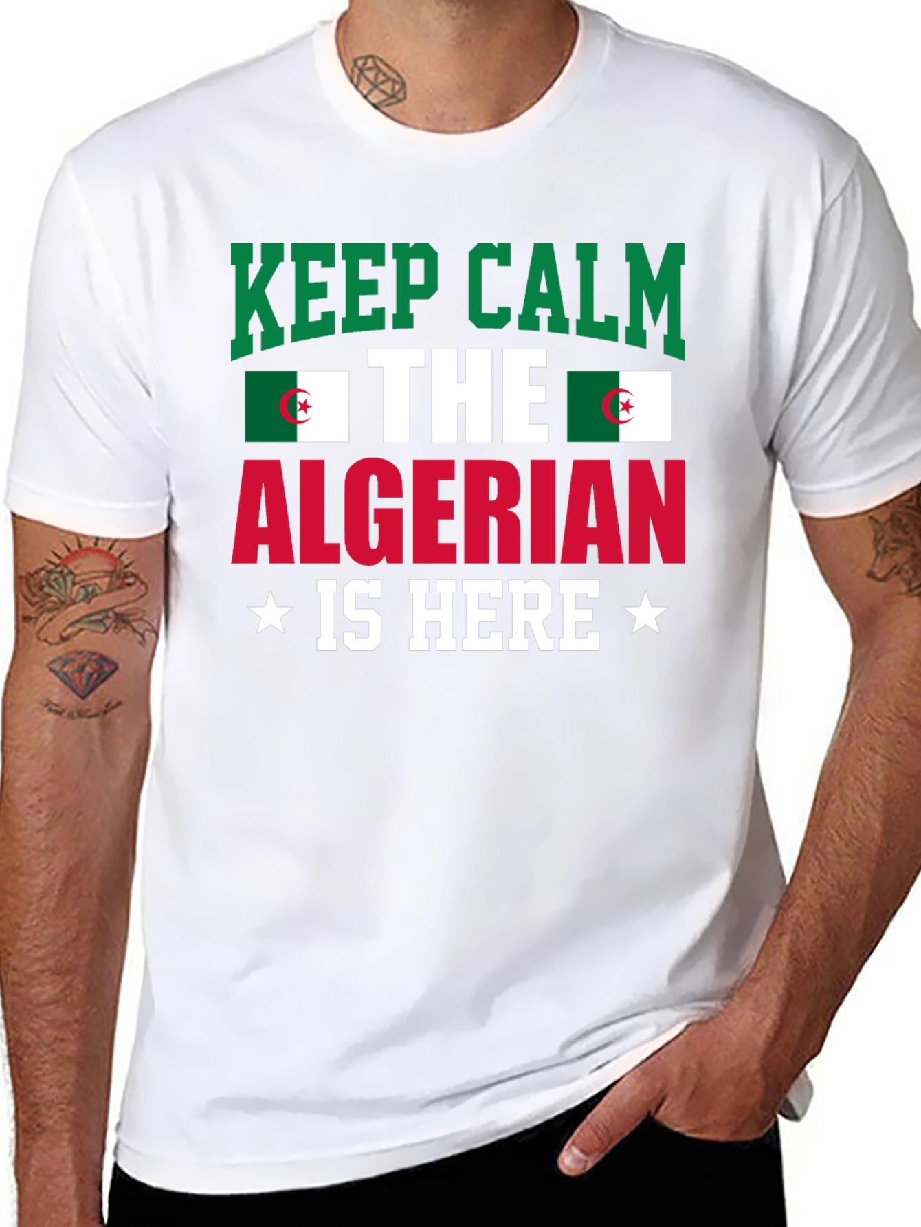 Keep Calm Algerian Is Here T-Shirt