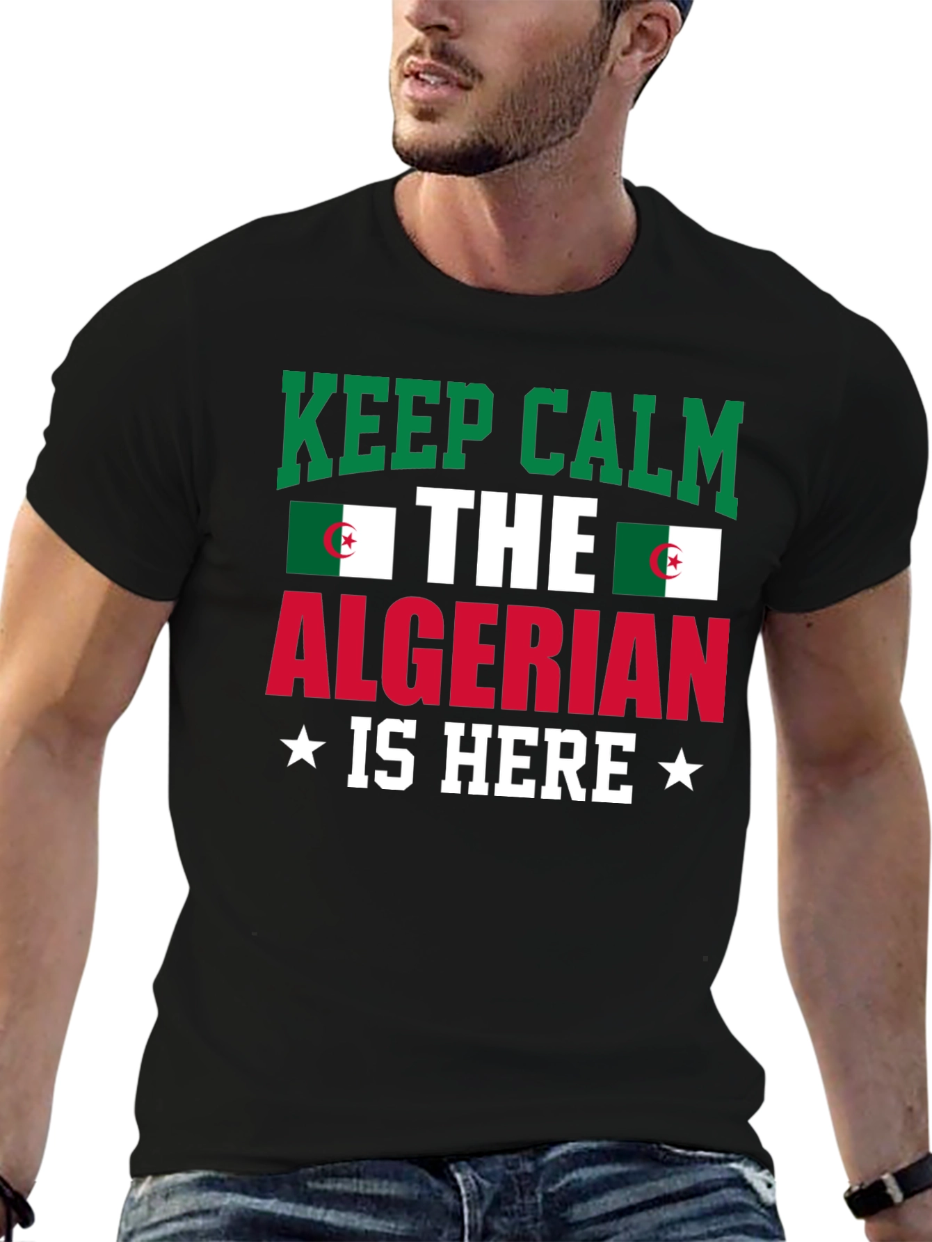 Keep Calm Algerian Is Here T-Shirt