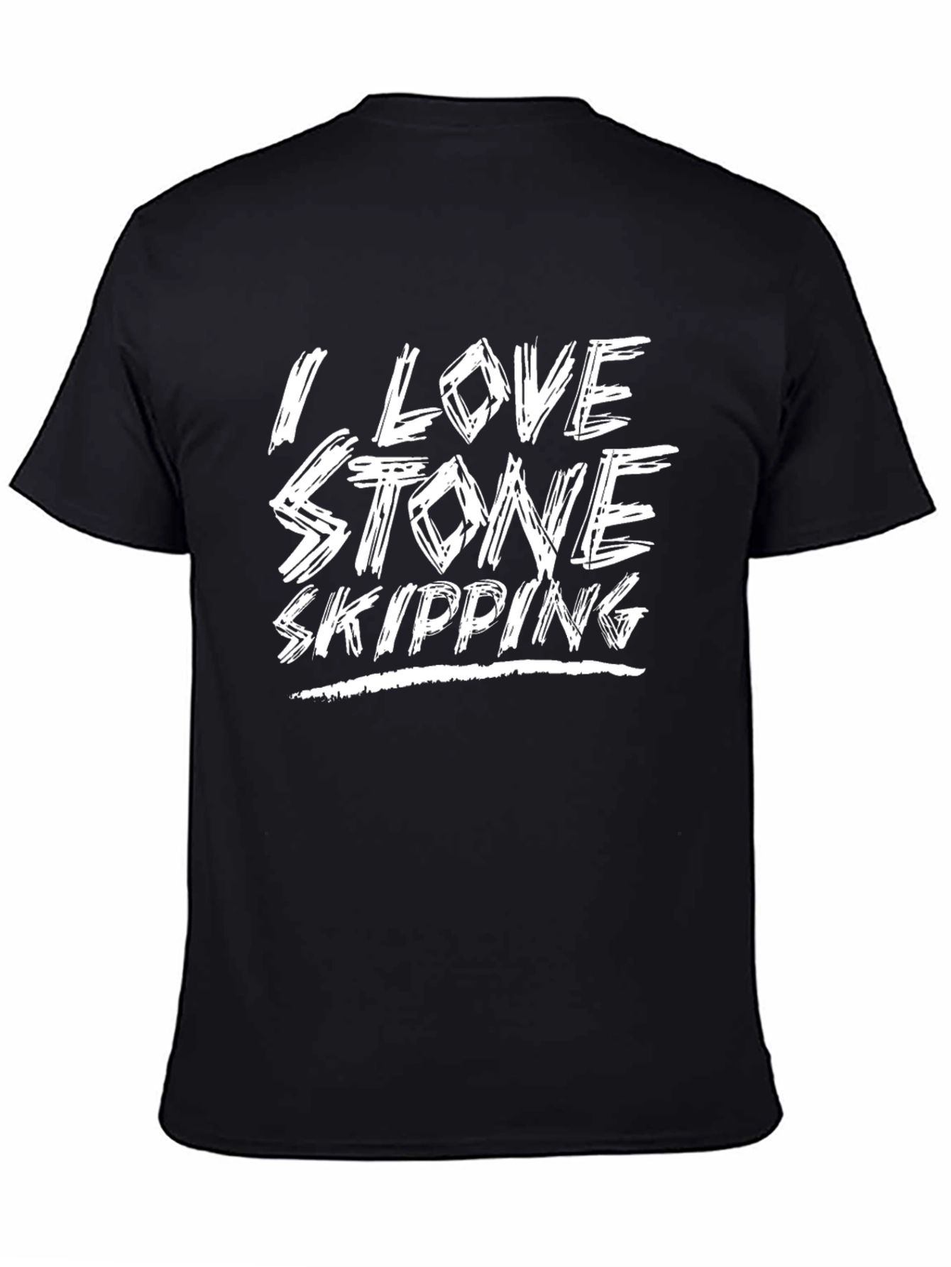 Stone Skipping T-Shirt - I Love Stone Skipping Tee