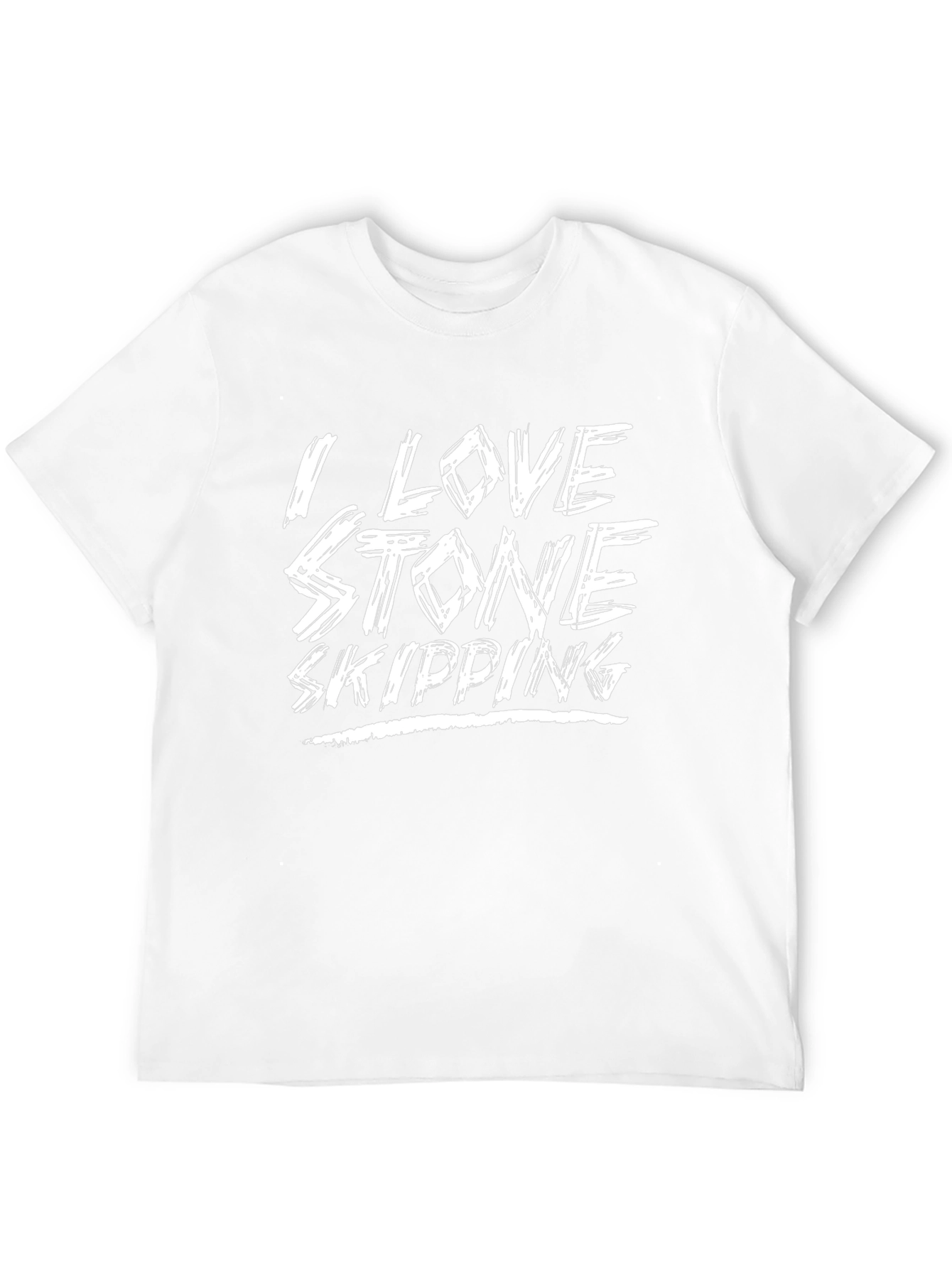 Stone Skipping T-Shirt - I Love Stone Skipping Tee