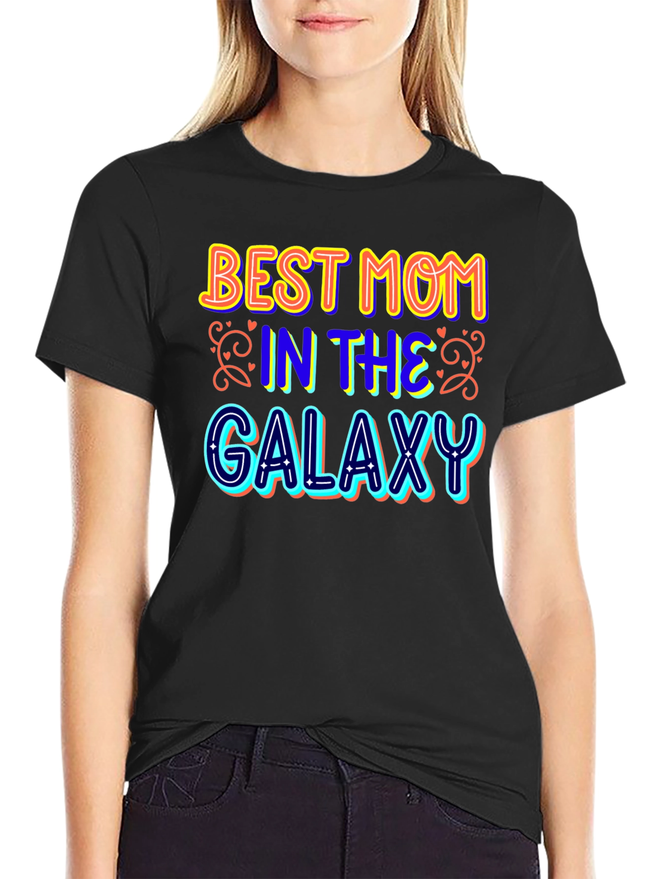 Best Mom in the Galaxy Graphic T-Shirt