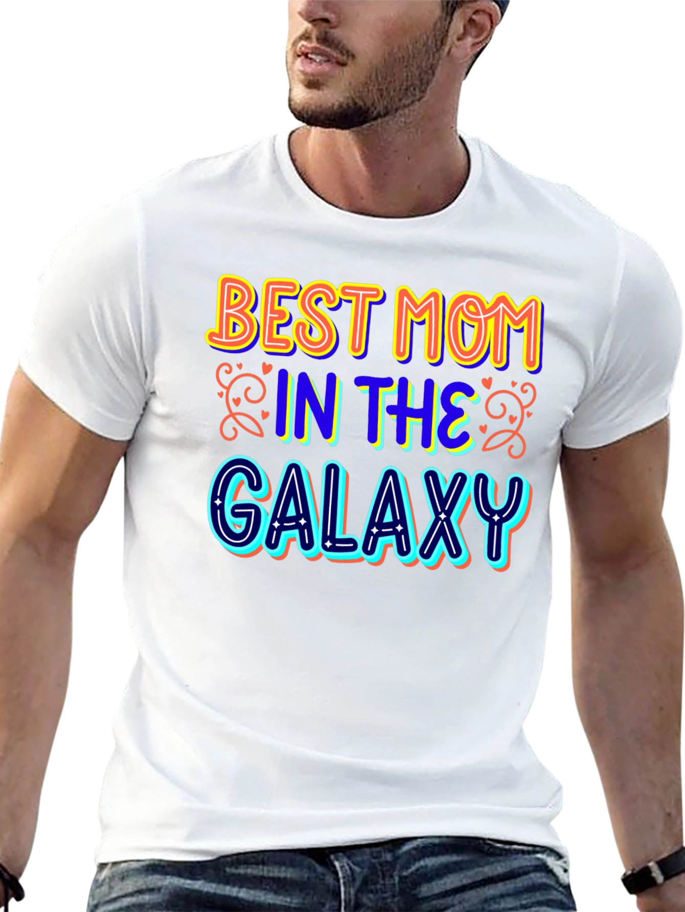 Best Mom in the Galaxy Graphic T-Shirt