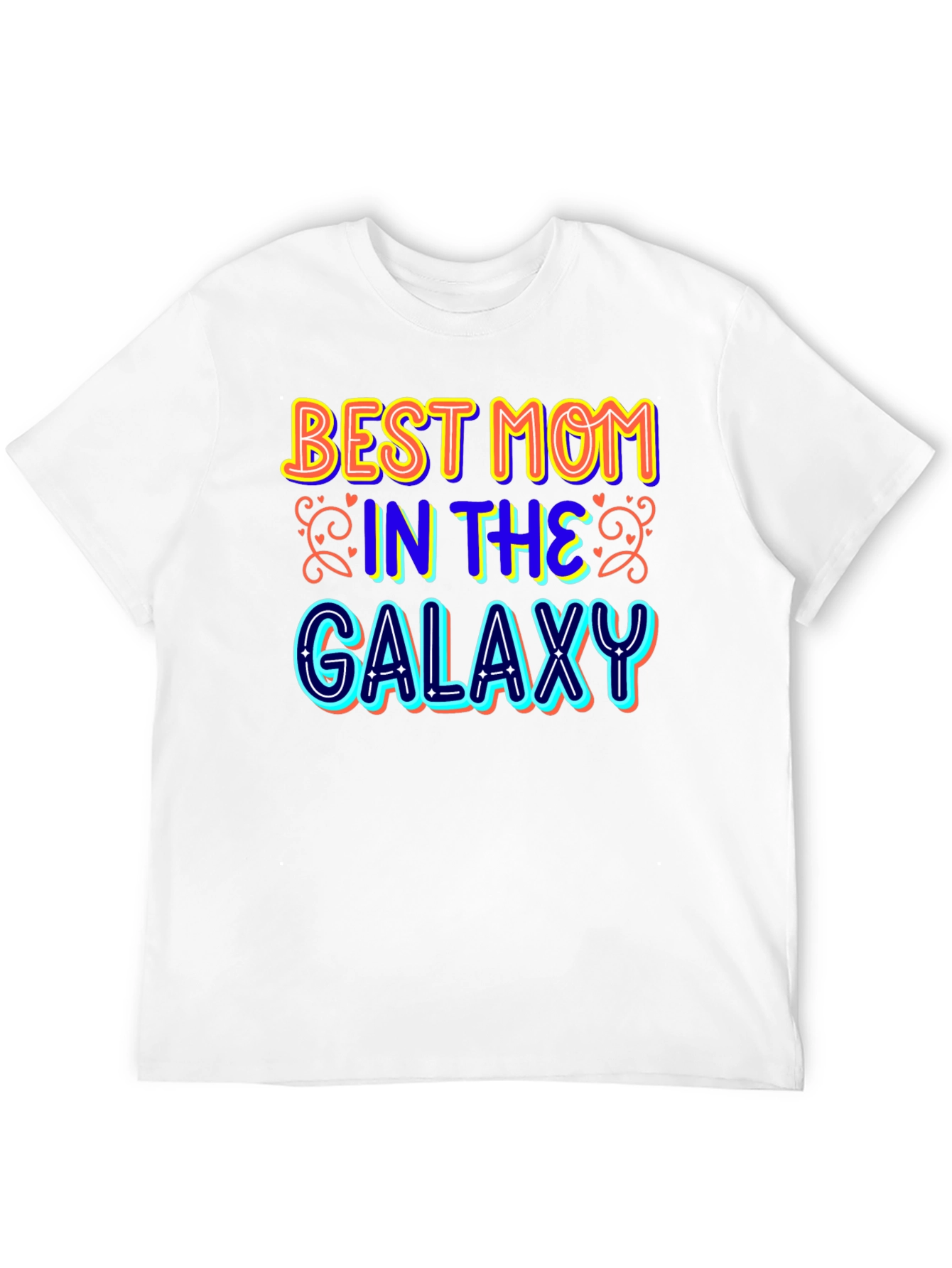 Best Mom in the Galaxy Graphic T-Shirt