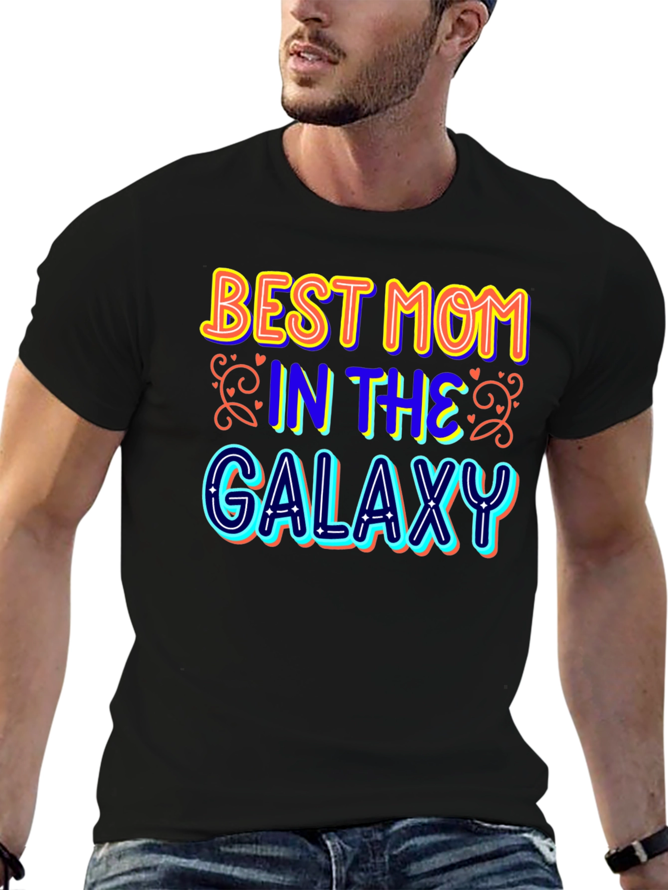 Best Mom in the Galaxy Graphic T-Shirt