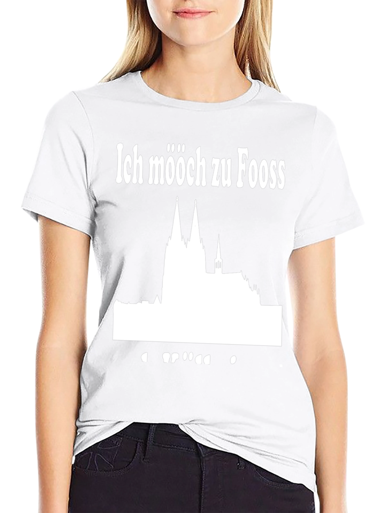 Ich Mööch Zu Fooss Black T-Shirt