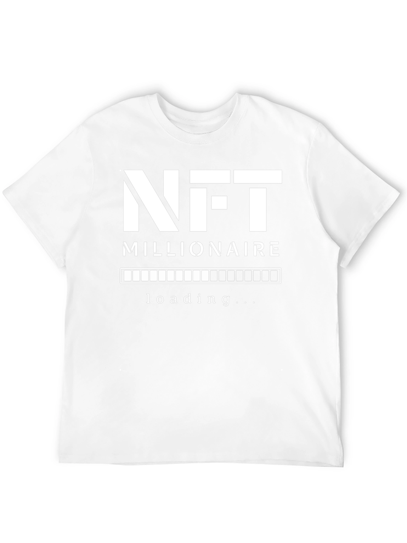 NFT Millionaire Loading Black T-Shirt