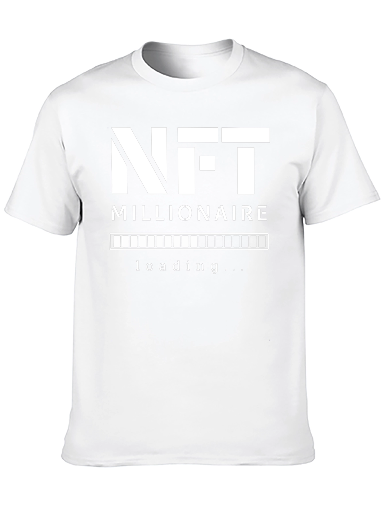NFT Millionaire Loading Black T-Shirt