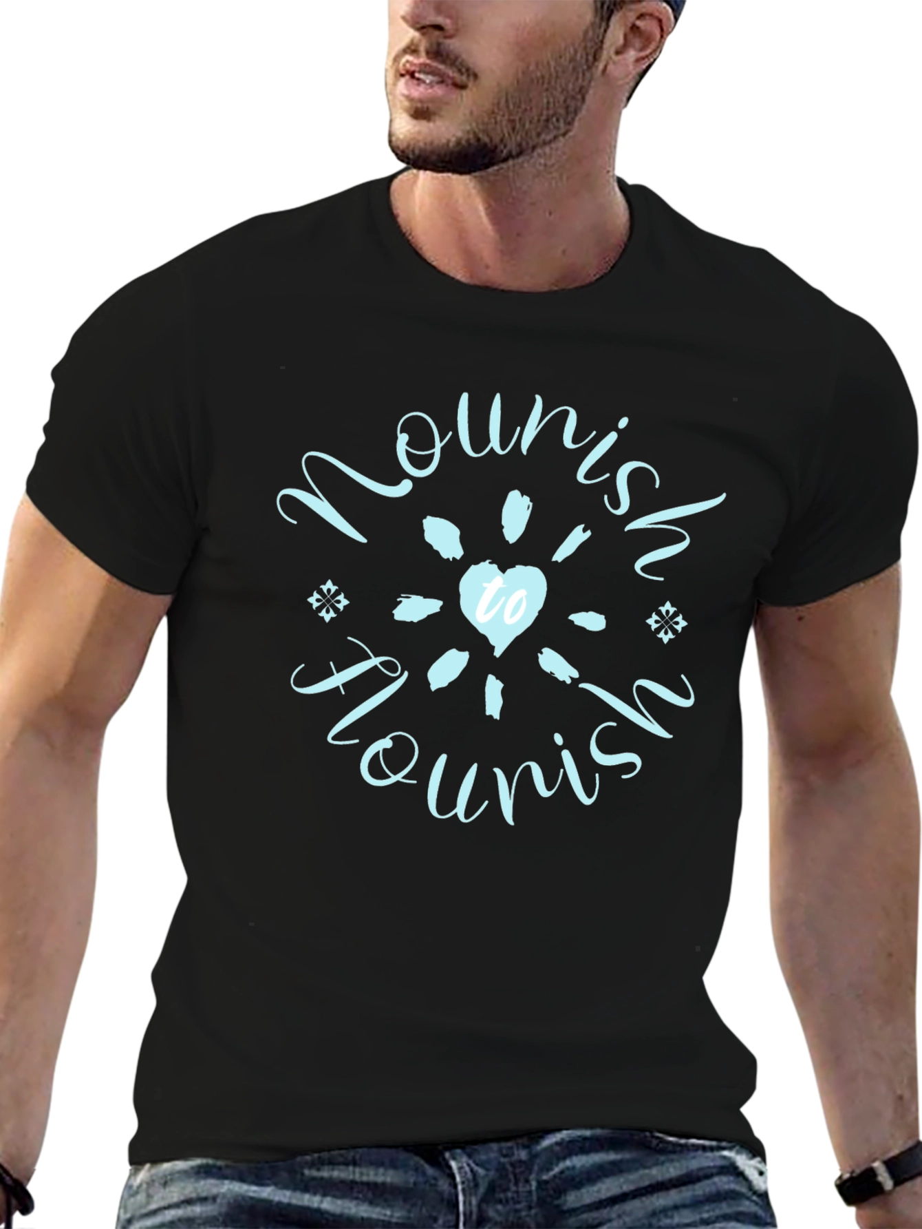 Nourish to Flourish Graphic Tee