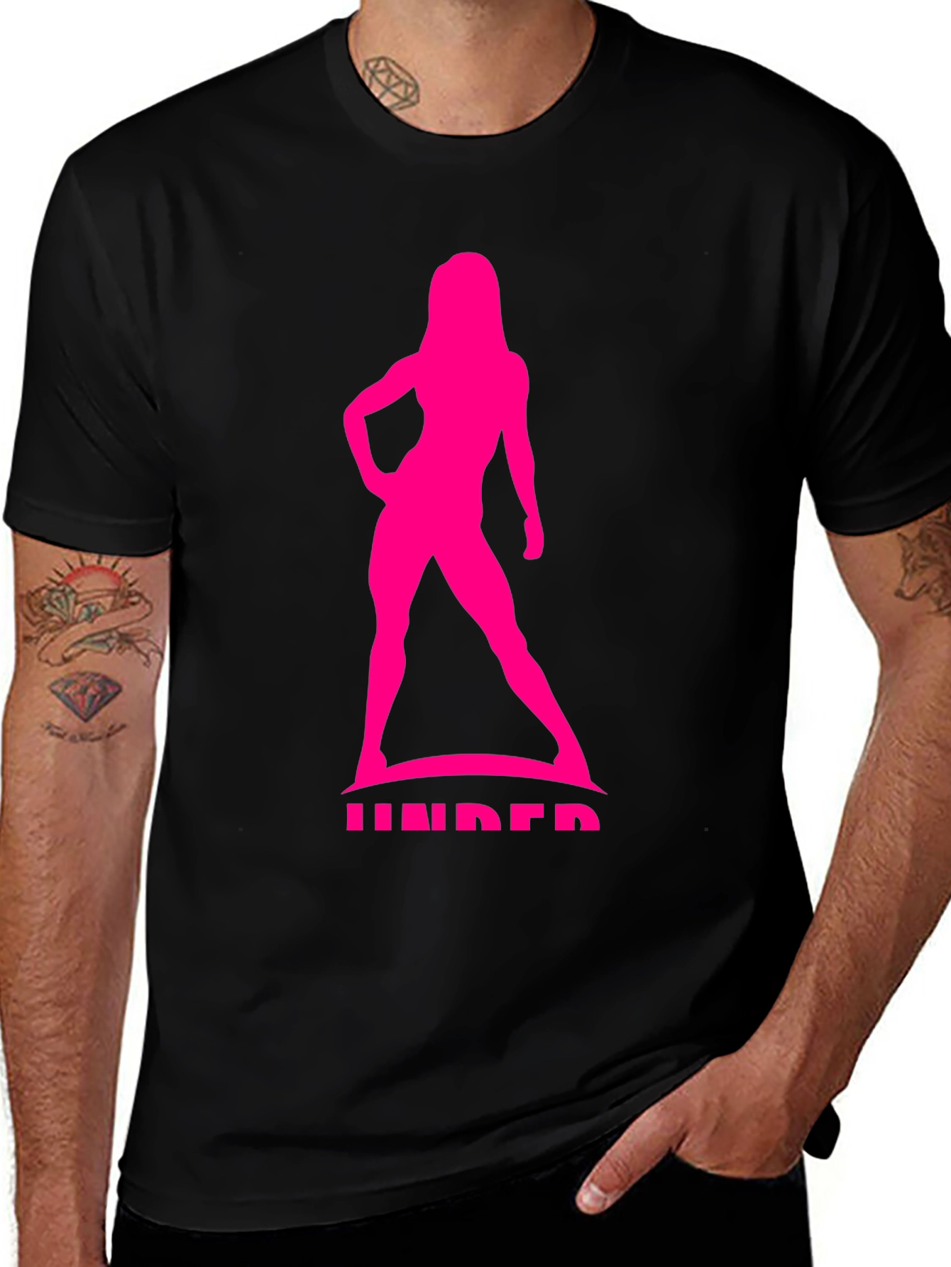 Cool Graphic Tee - Pink Lady