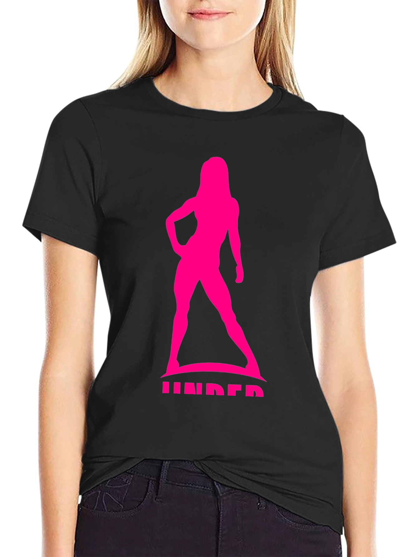 Cool Graphic Tee - Pink Lady