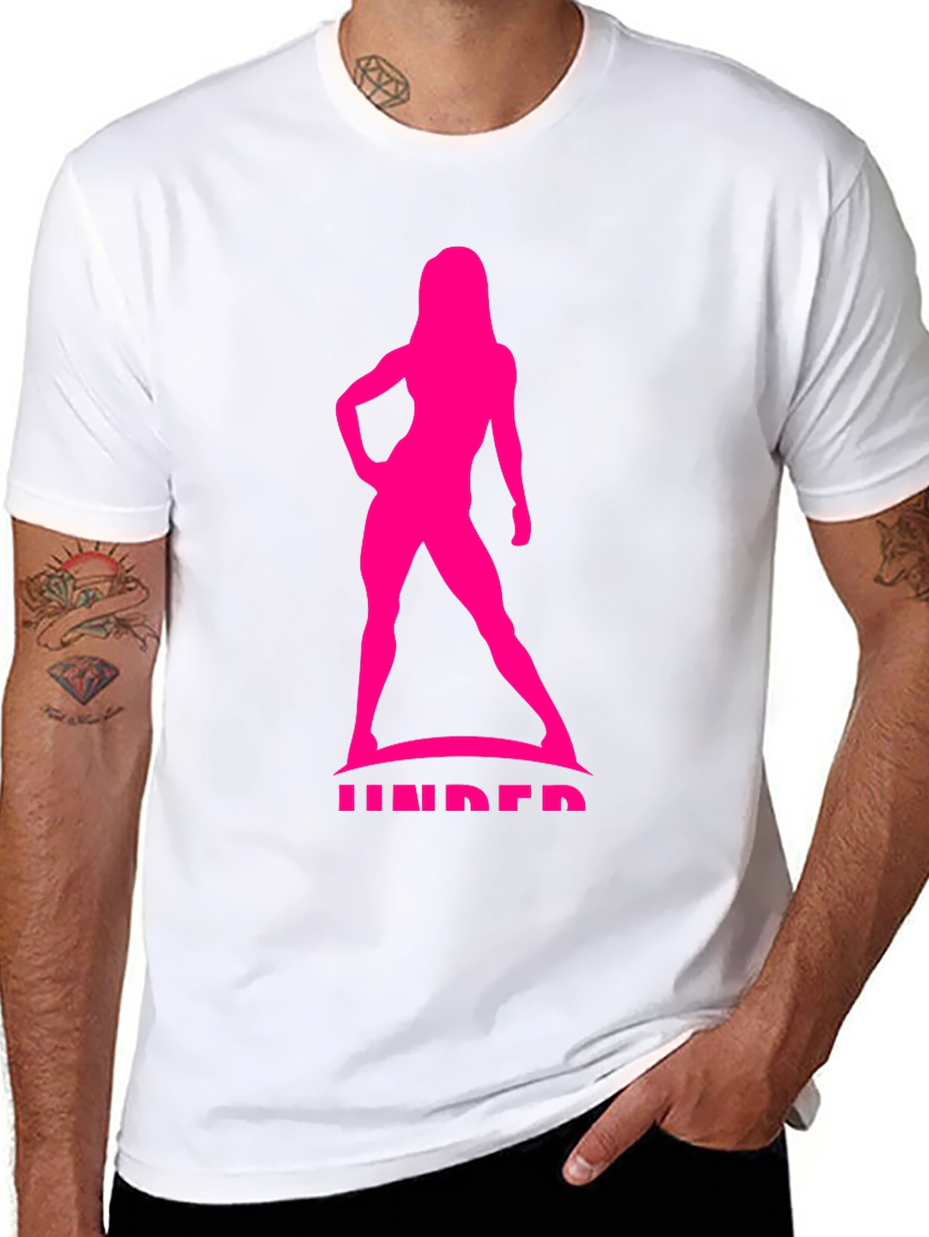 Cool Graphic Tee - Pink Lady