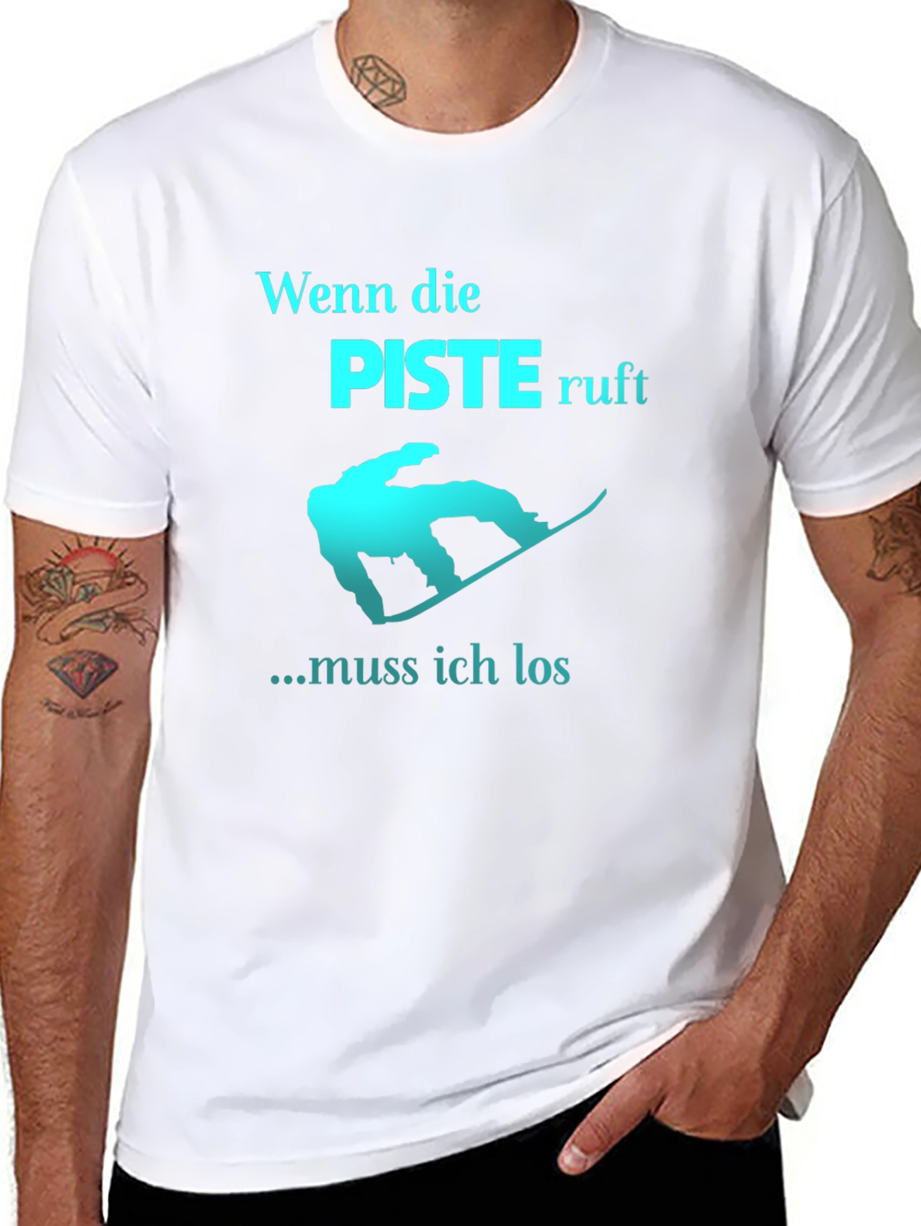 Wenn Die Piste Ruft Graphic Tee