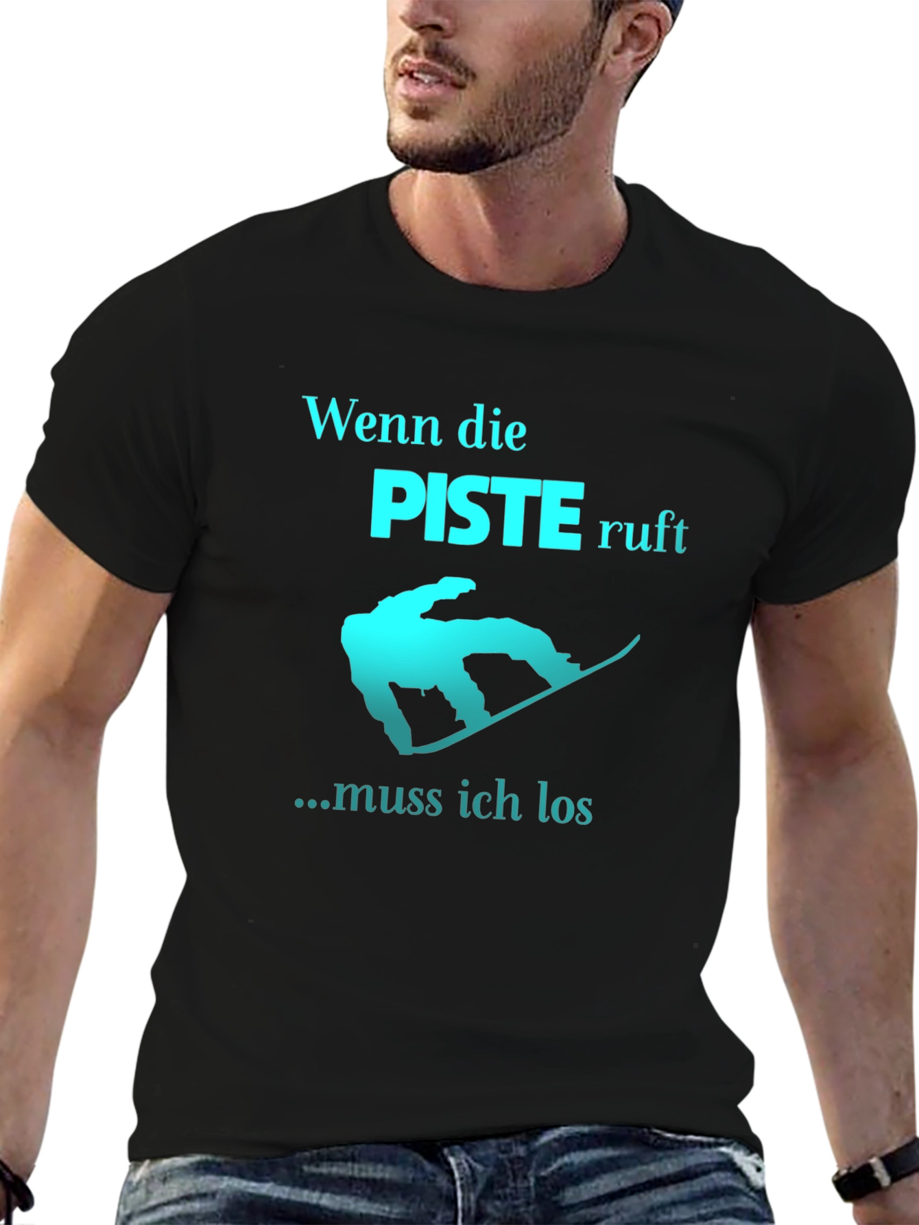 Wenn Die Piste Ruft Graphic Tee