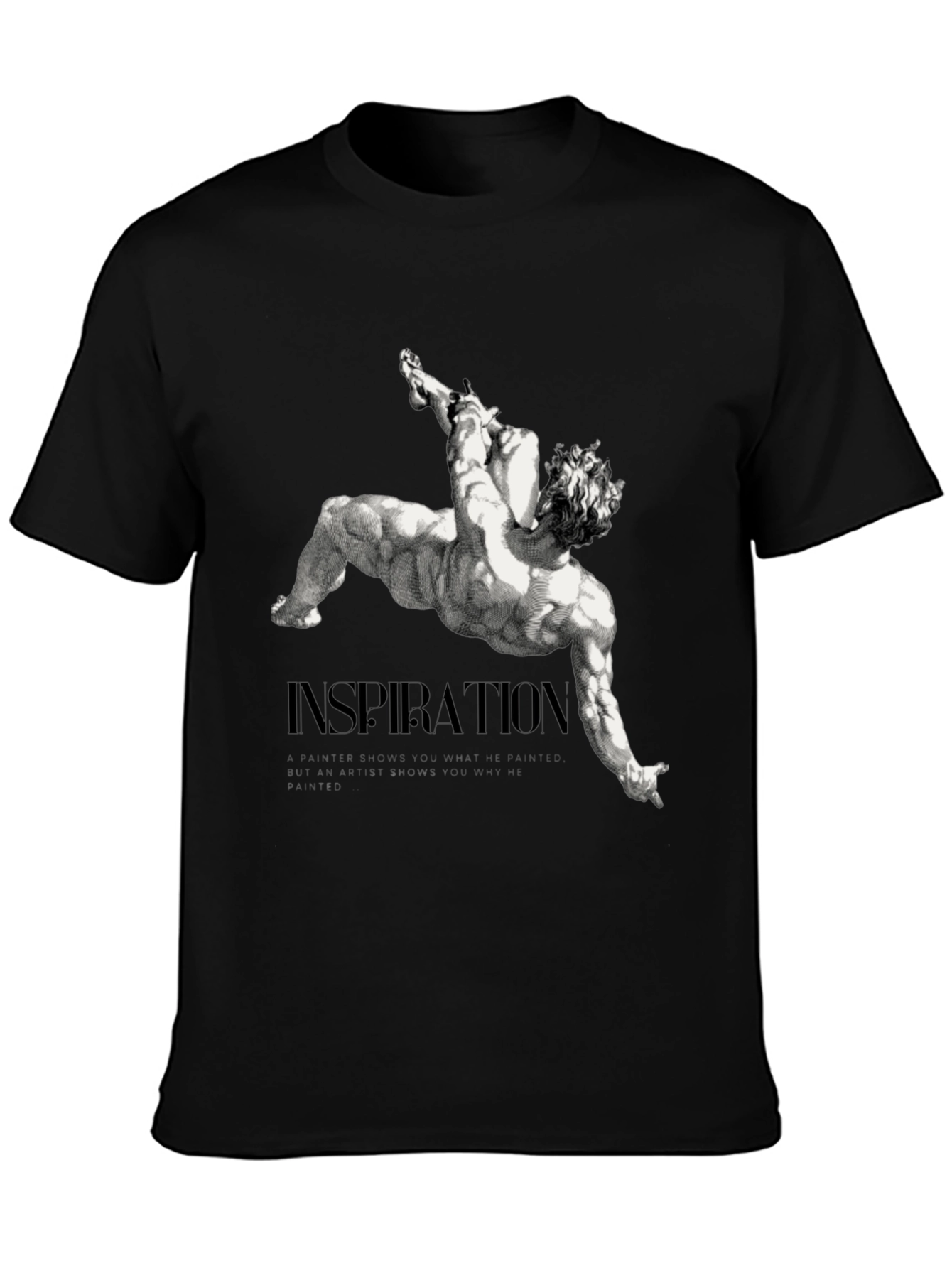 Inspiration Graphic Black T-Shirt