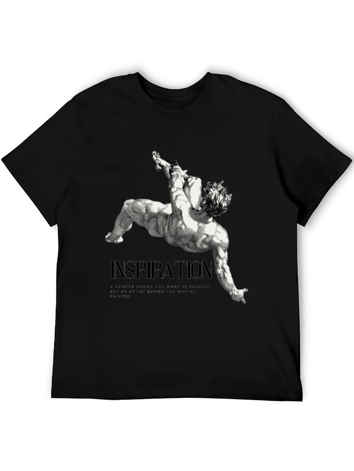 Inspiration Graphic Black T-Shirt